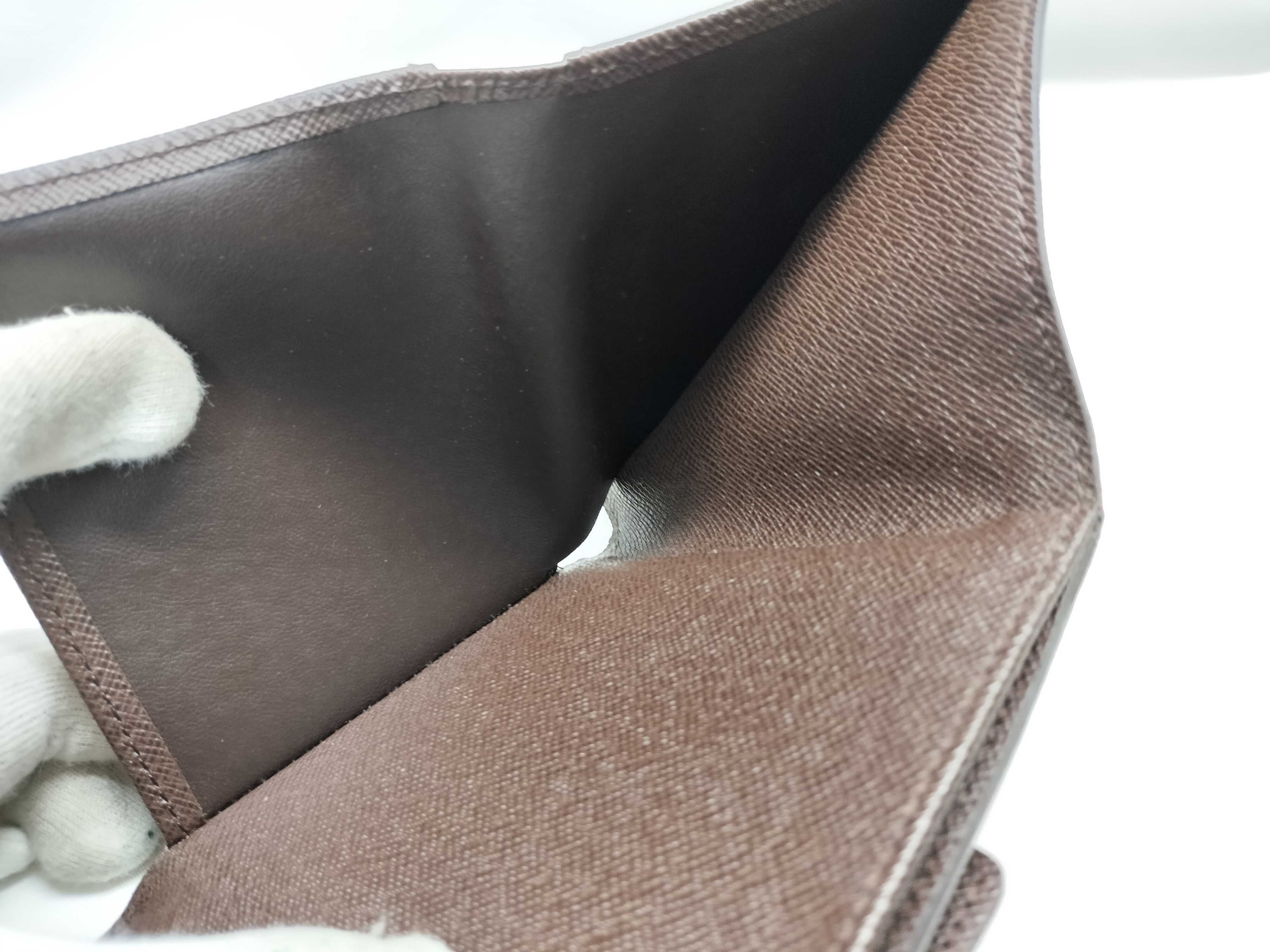 【水曜終了】(10218_0084)LOUIS VUITTON ダミエ Wホック財布 財布