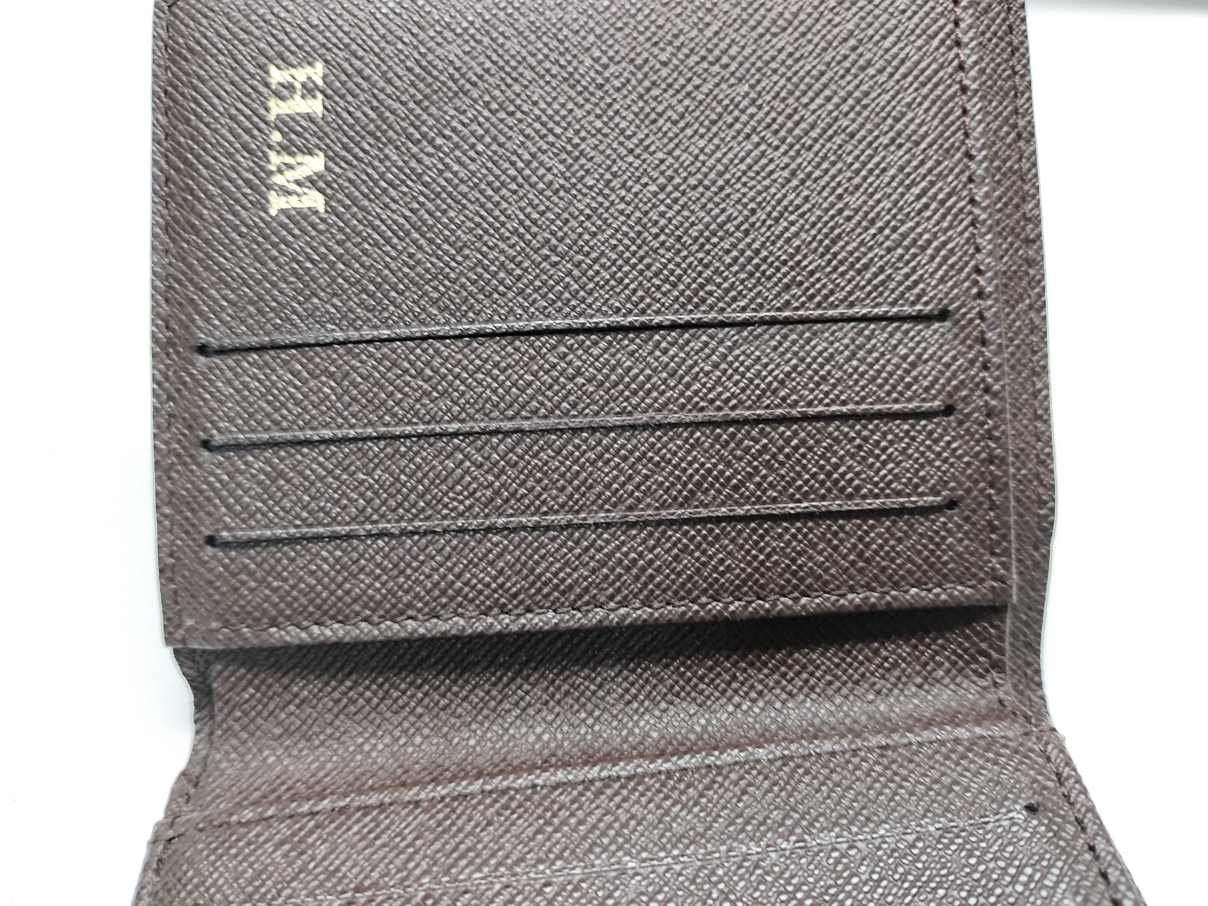 【水曜終了】(10218_0084)LOUIS VUITTON ダミエ Wホック財布 財布