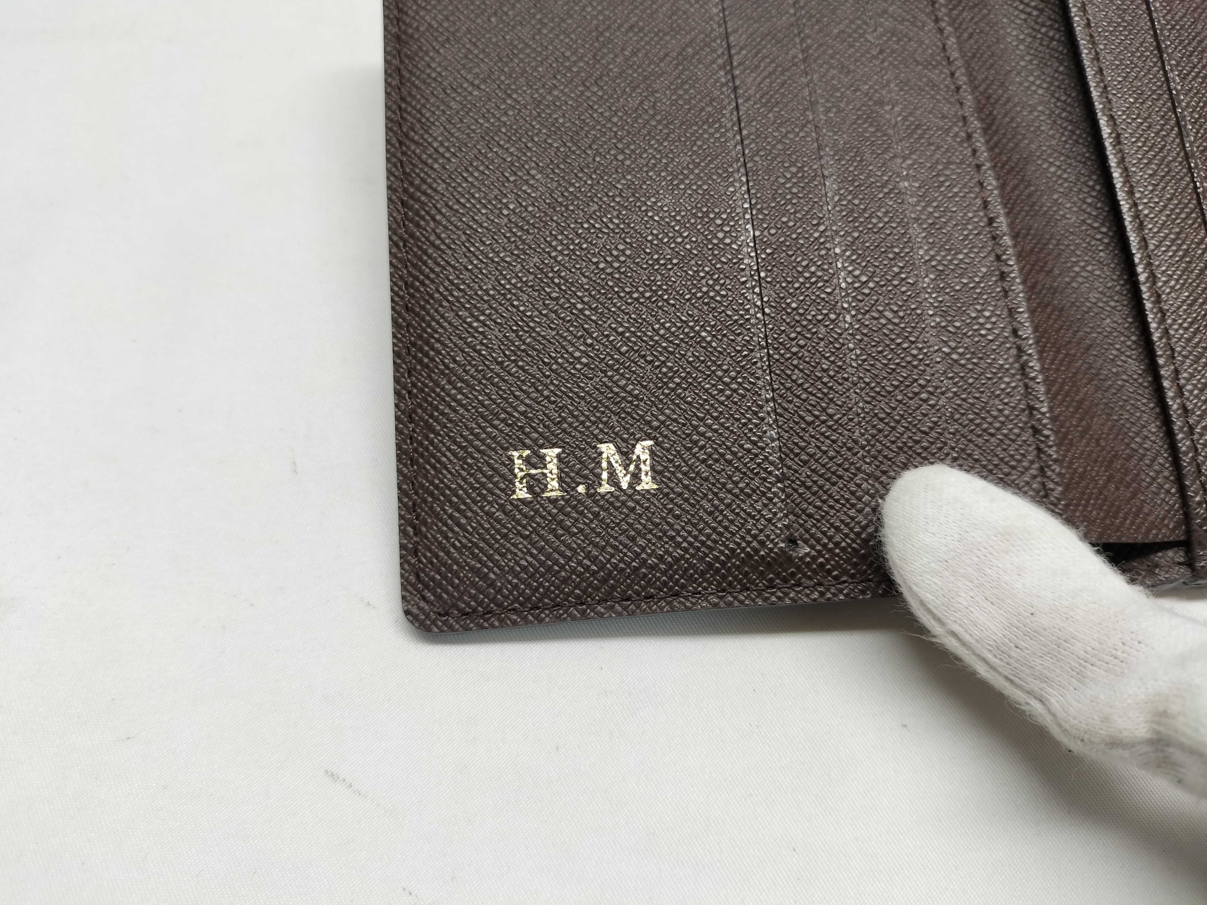 【水曜終了】(10218_0084)LOUIS VUITTON ダミエ Wホック財布 財布