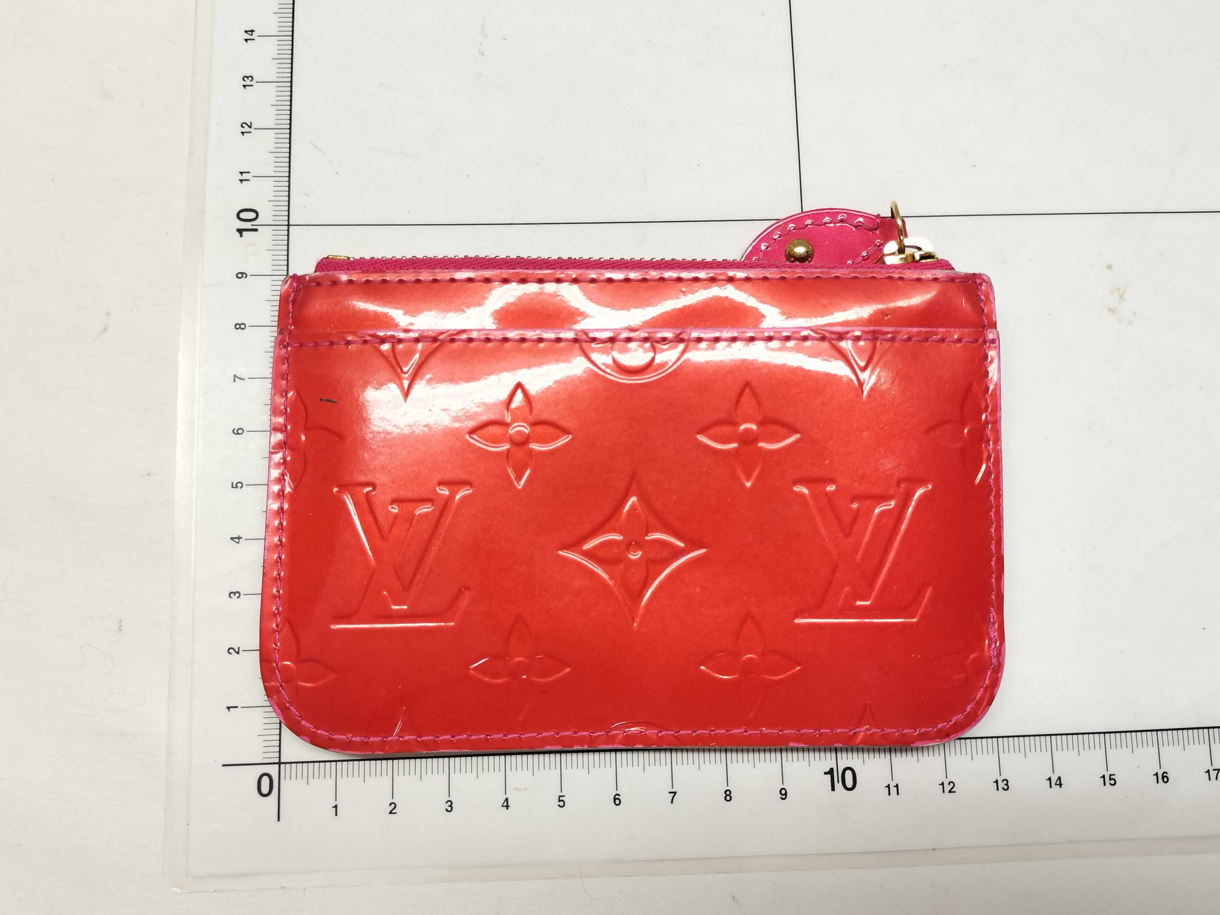 【水曜終了】(10229_0381)LOUIS VUITTON ヴェルニ ポシェットクレ コインケース