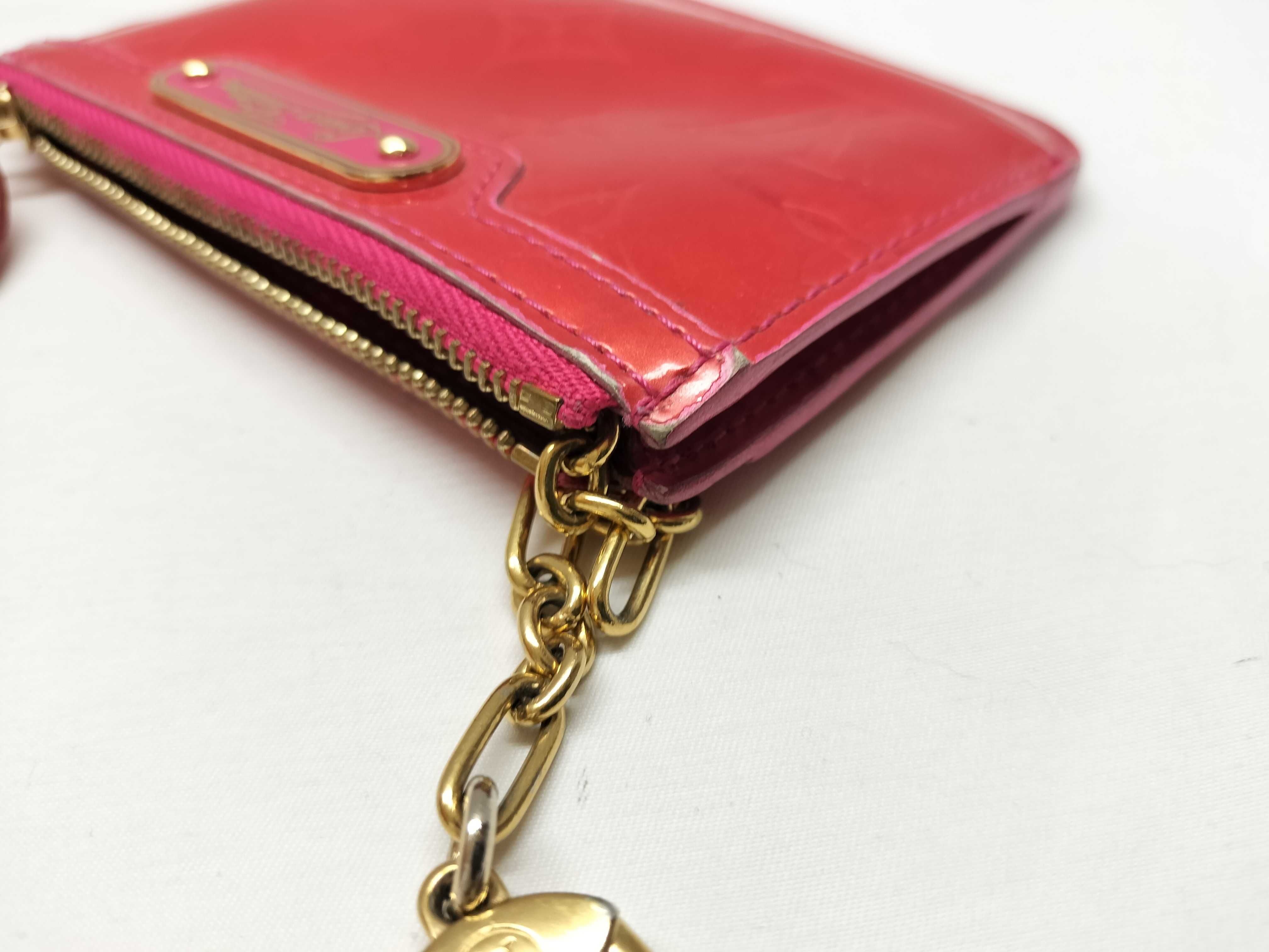 【水曜終了】(10229_0381)LOUIS VUITTON ヴェルニ ポシェットクレ コインケース