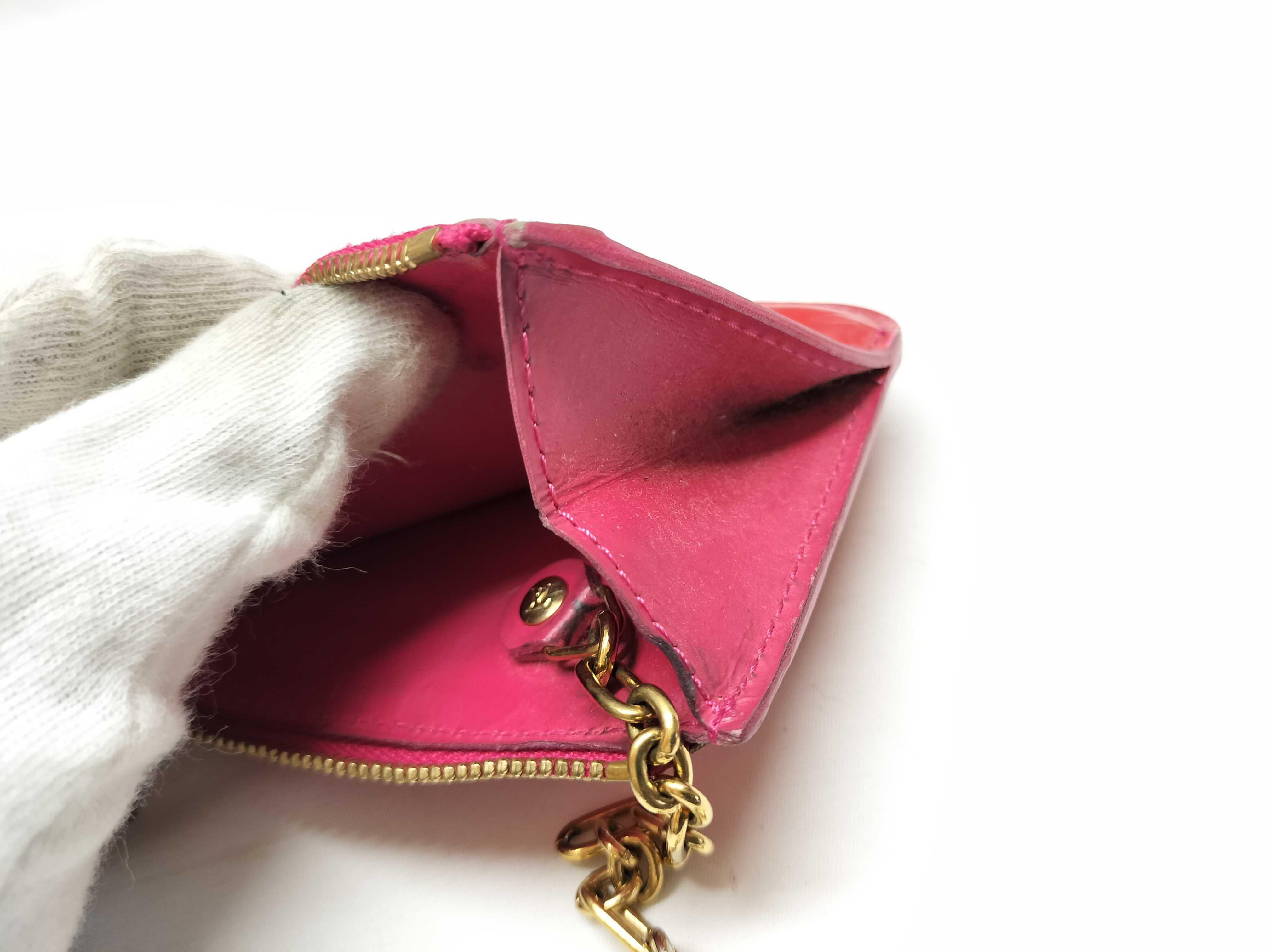 【水曜終了】(10229_0381)LOUIS VUITTON ヴェルニ ポシェットクレ コインケース