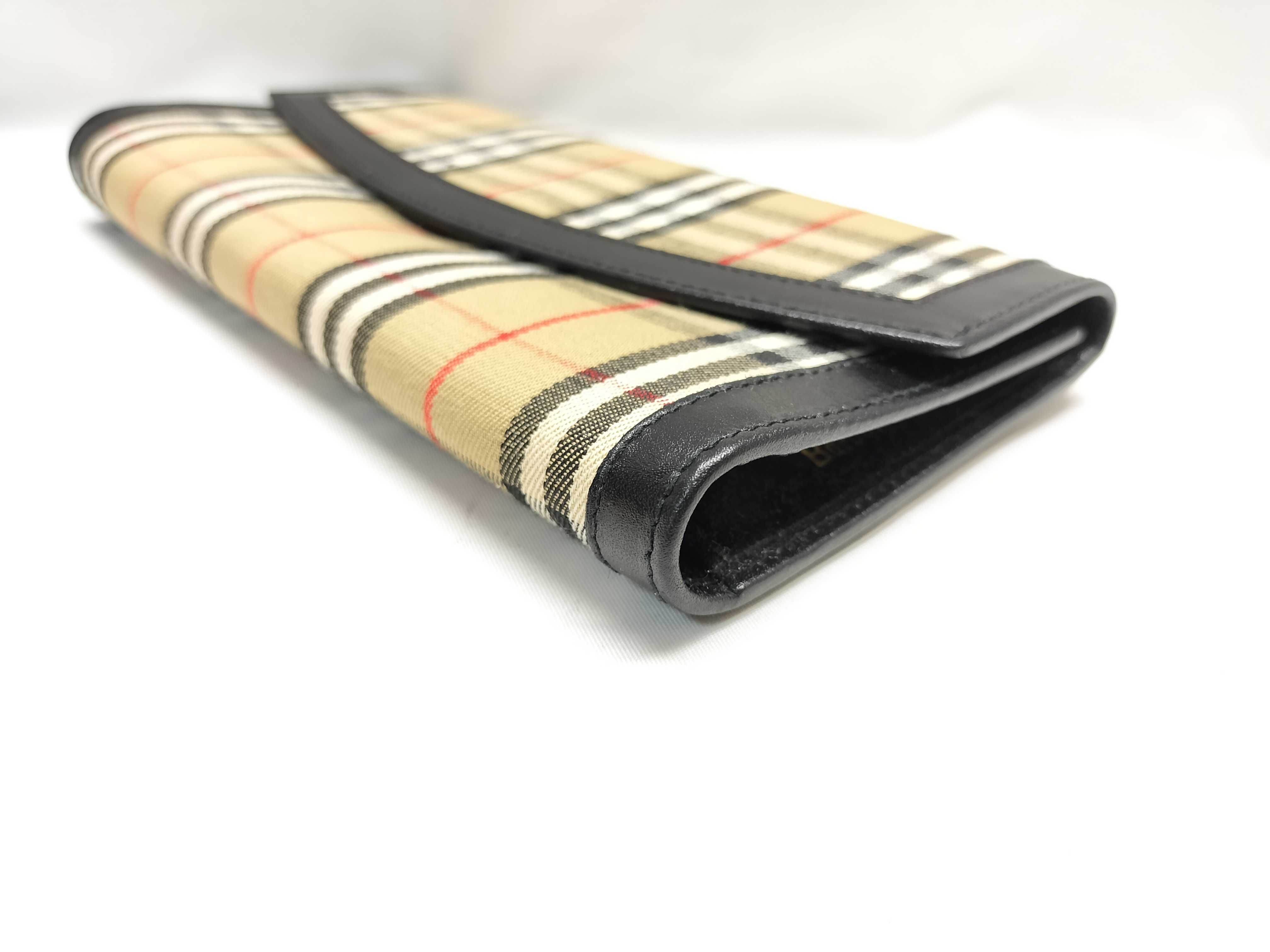 【水曜終了】(10221_0180)BURBERRY バーバリーズ チェック 長財布 財布
