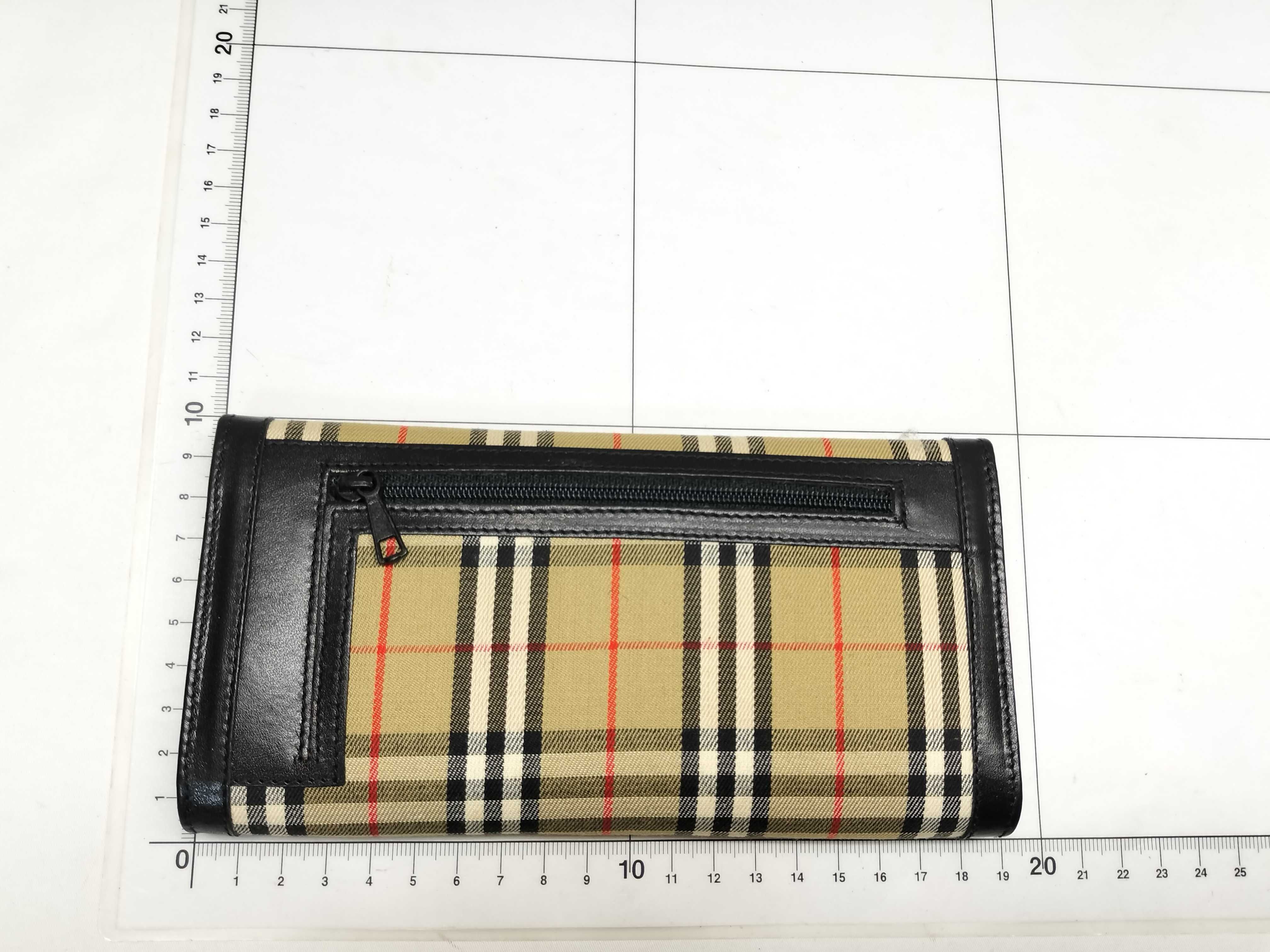 【水曜終了】(10221_0180)BURBERRY バーバリーズ チェック 長財布 財布