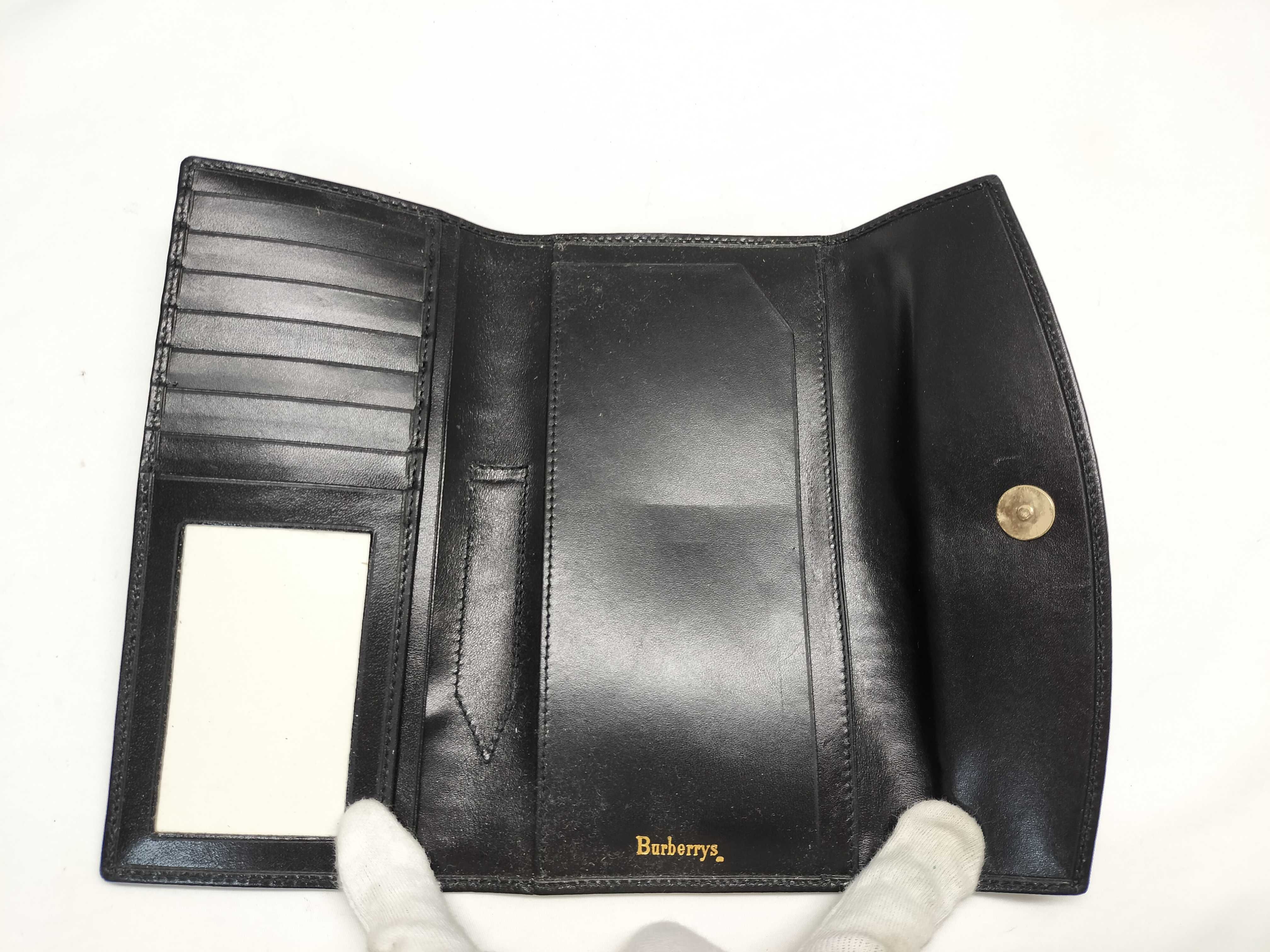 【水曜終了】(10221_0180)BURBERRY バーバリーズ チェック 長財布 財布