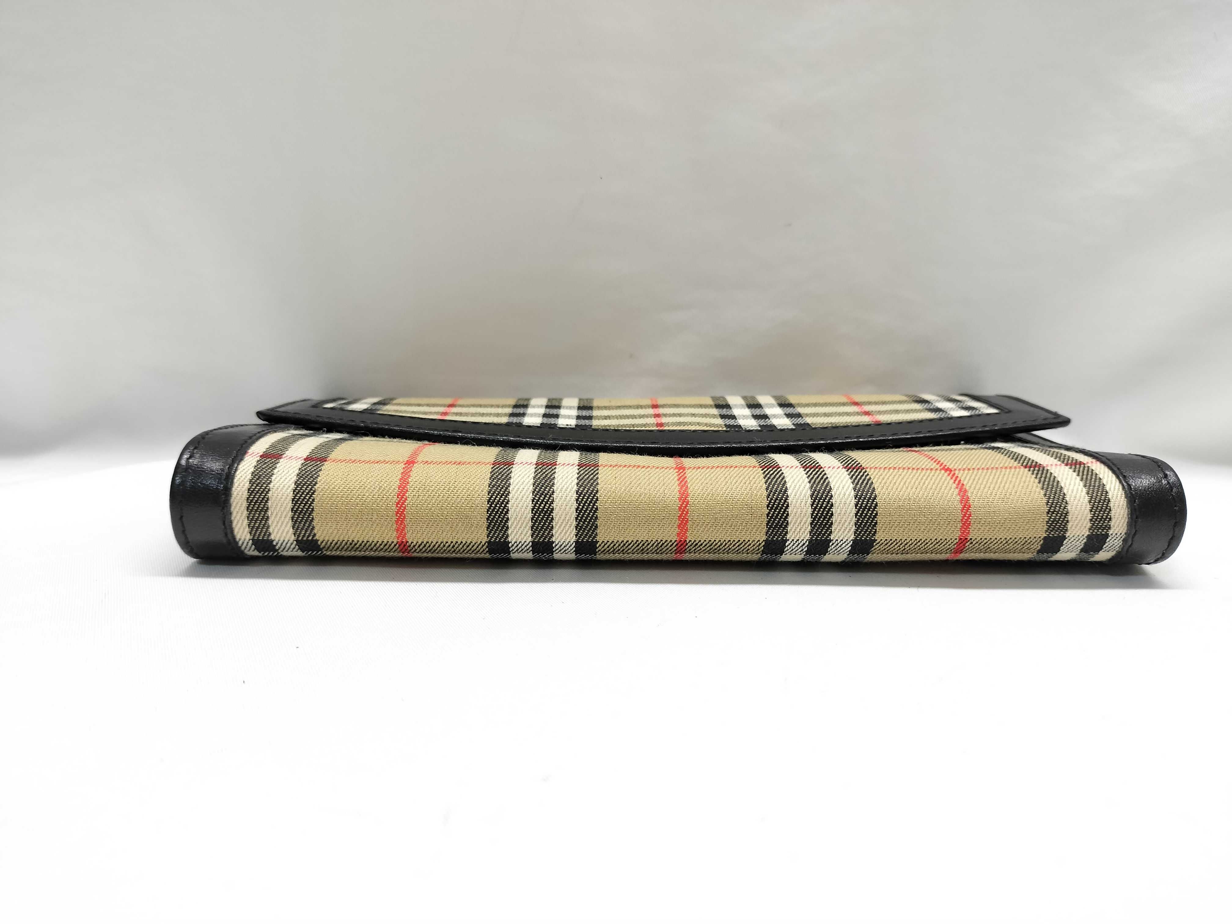 【水曜終了】(10221_0180)BURBERRY バーバリーズ チェック 長財布 財布