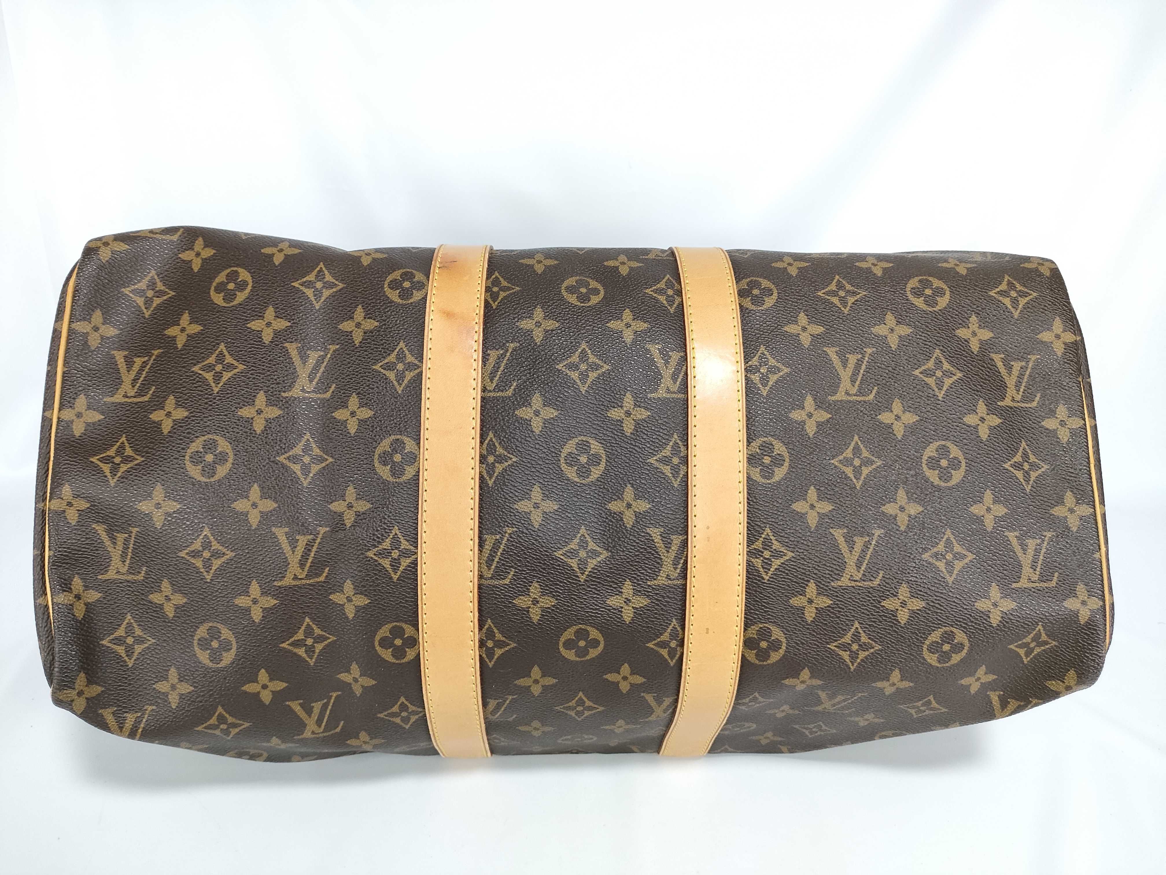 【水曜終了】(10218_0057)LOUIS VUITTON モノグラム M41428 キーポル45 ボストンバッグ