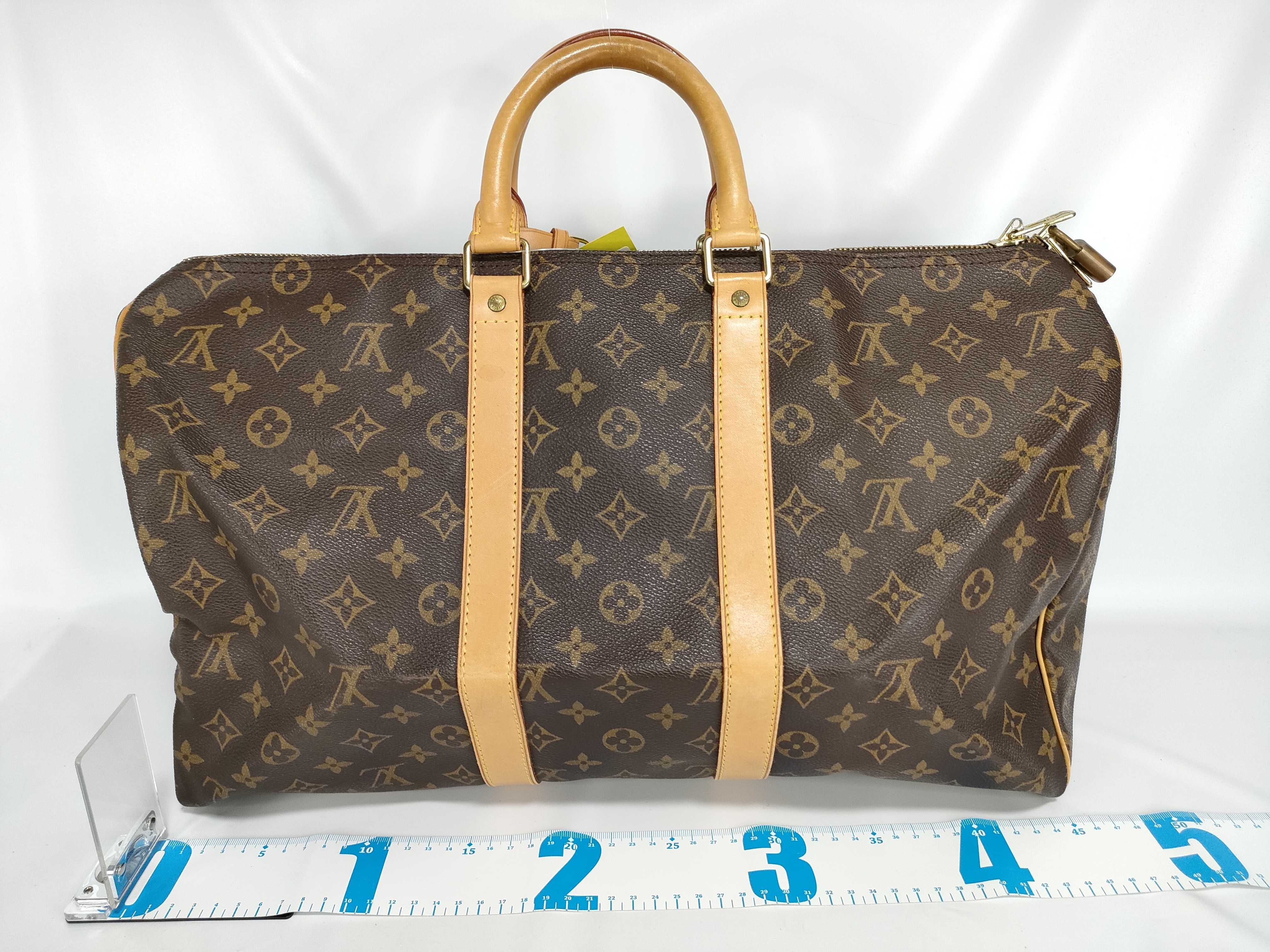 【水曜終了】(10218_0057)LOUIS VUITTON モノグラム M41428 キーポル45 ボストンバッグ
