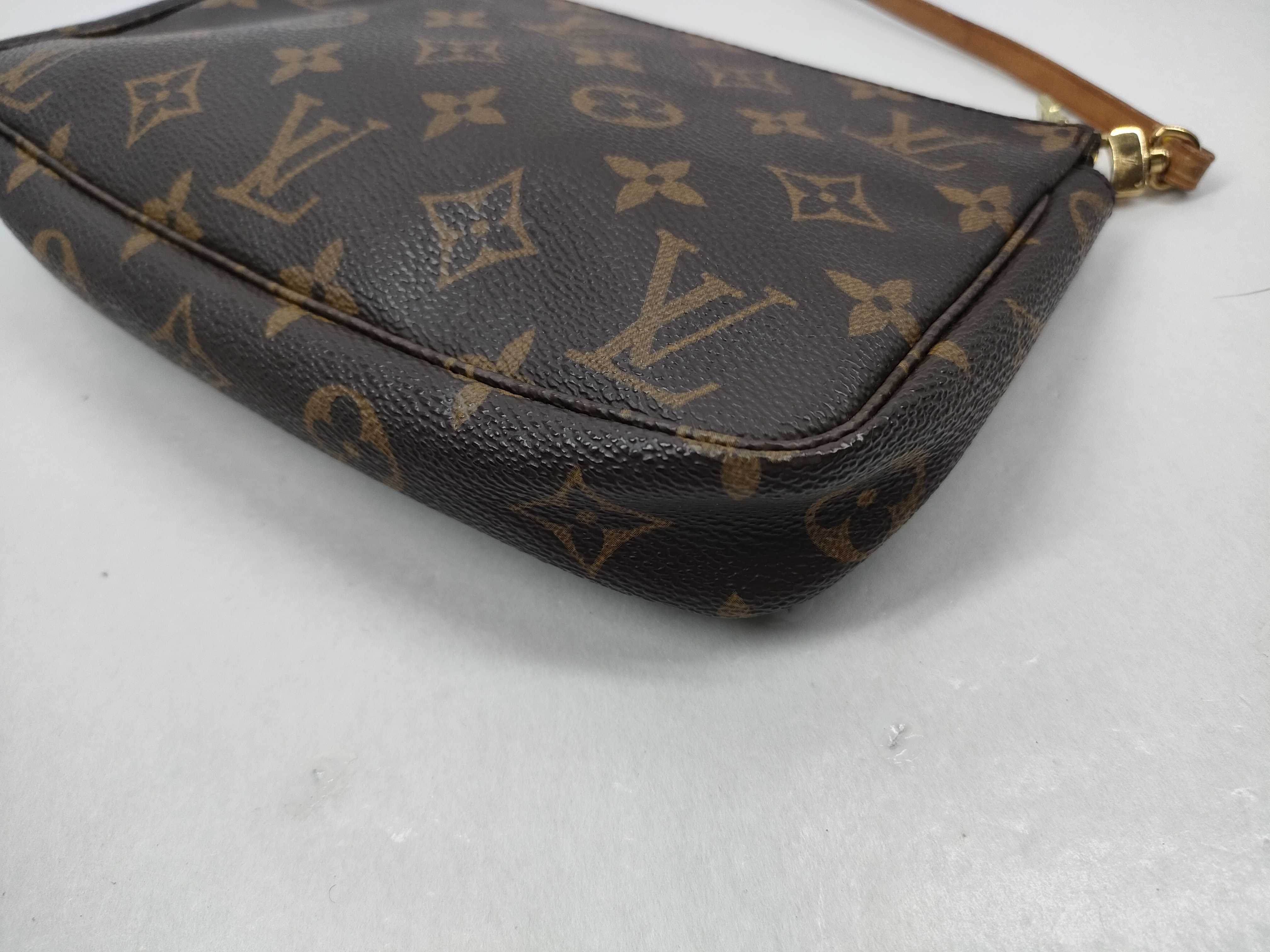 【水曜終了】(10229_0360)LOUIS VUITTON モノグラム M40712 ポシェット・アクセソワール ポーチ