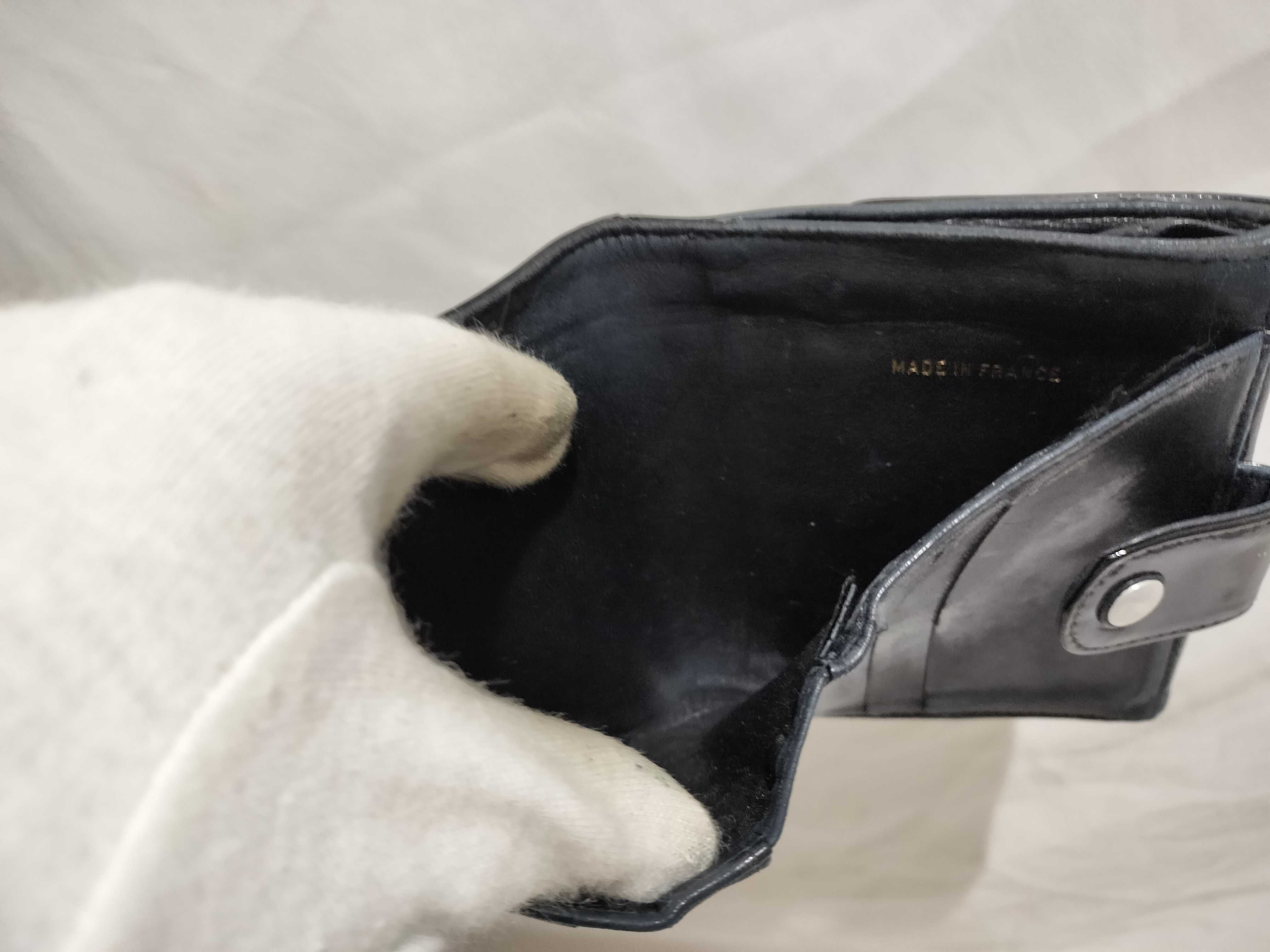 【水曜終了】(10228_0063)CHANEL エナメル 折り 財布 財布