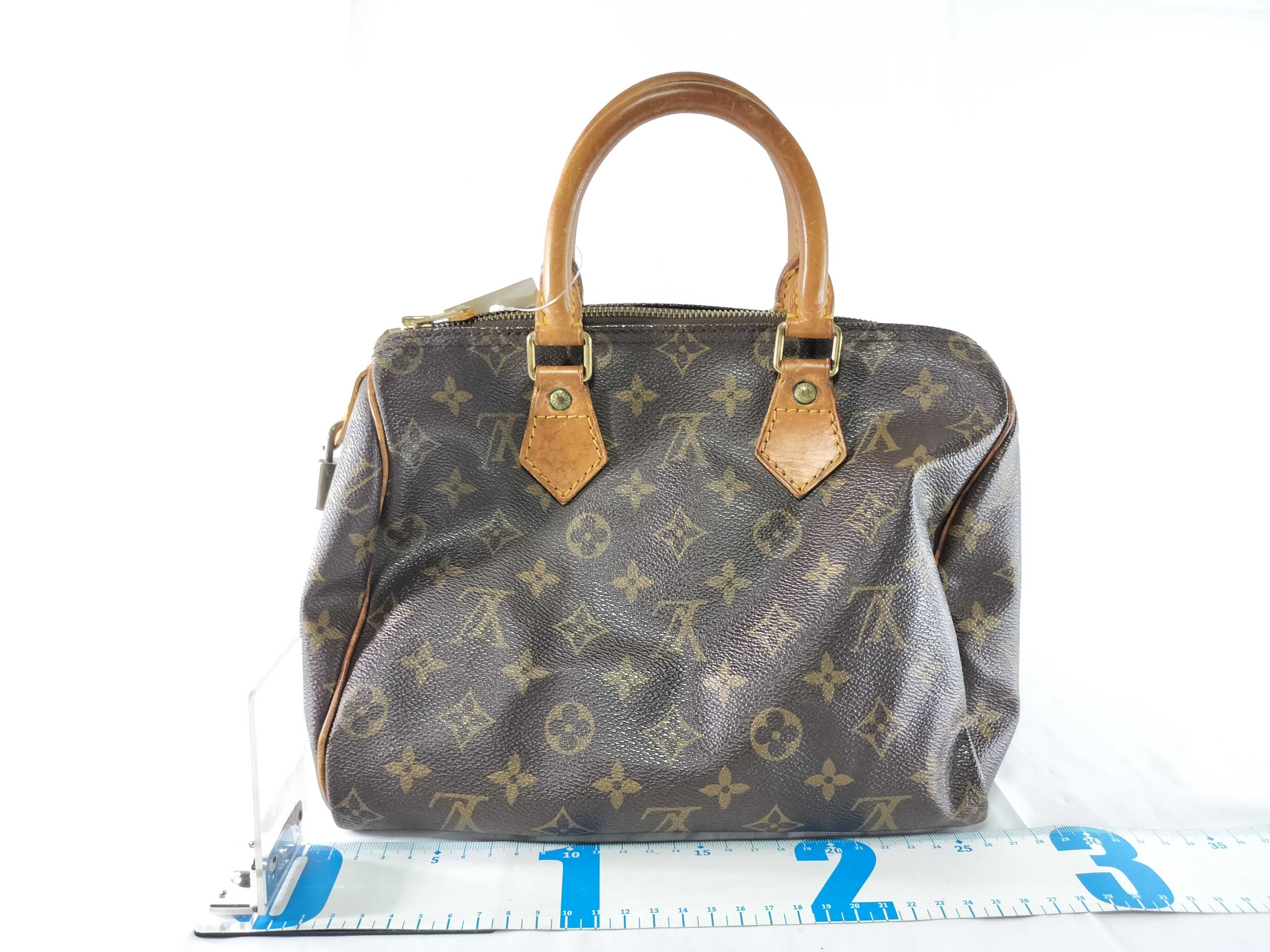 【水曜終了】(10229_0361)LOUIS VUITTON モノグラム M41526 スピーディ30 ハンドバッグ