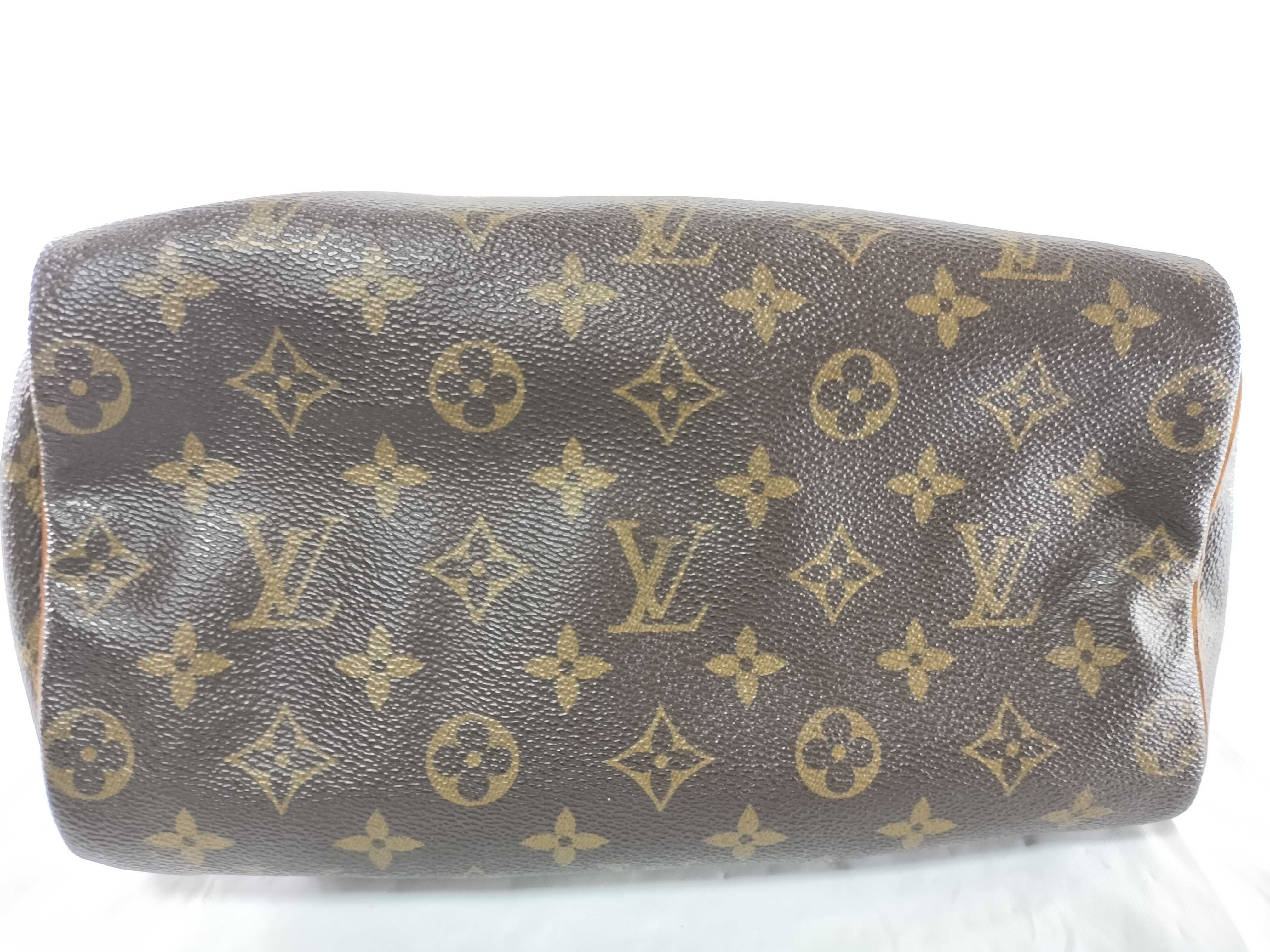 【水曜終了】(10229_0361)LOUIS VUITTON モノグラム M41526 スピーディ30 ハンドバッグ