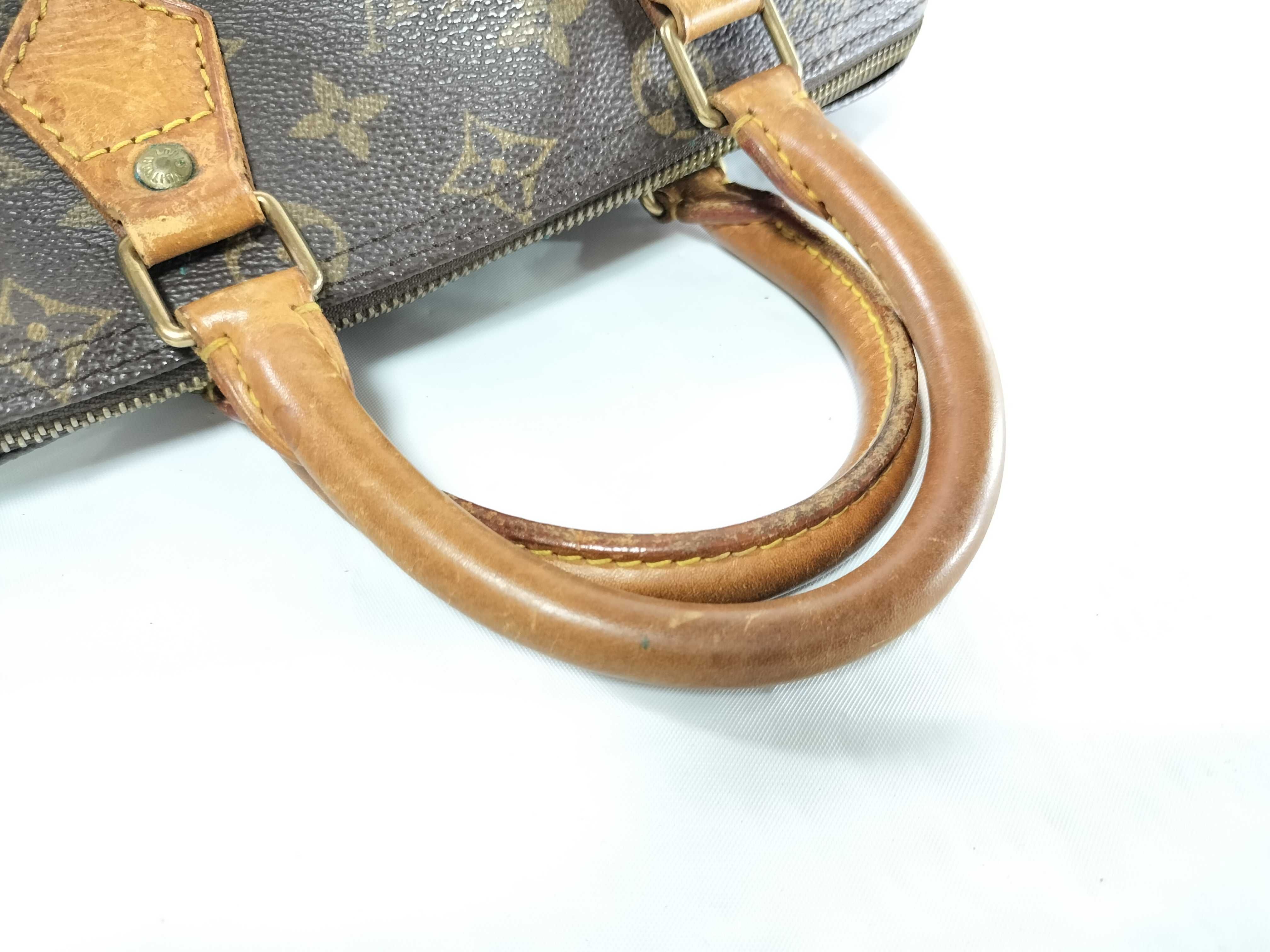 【水曜終了】(10229_0361)LOUIS VUITTON モノグラム M41526 スピーディ30 ハンドバッグ