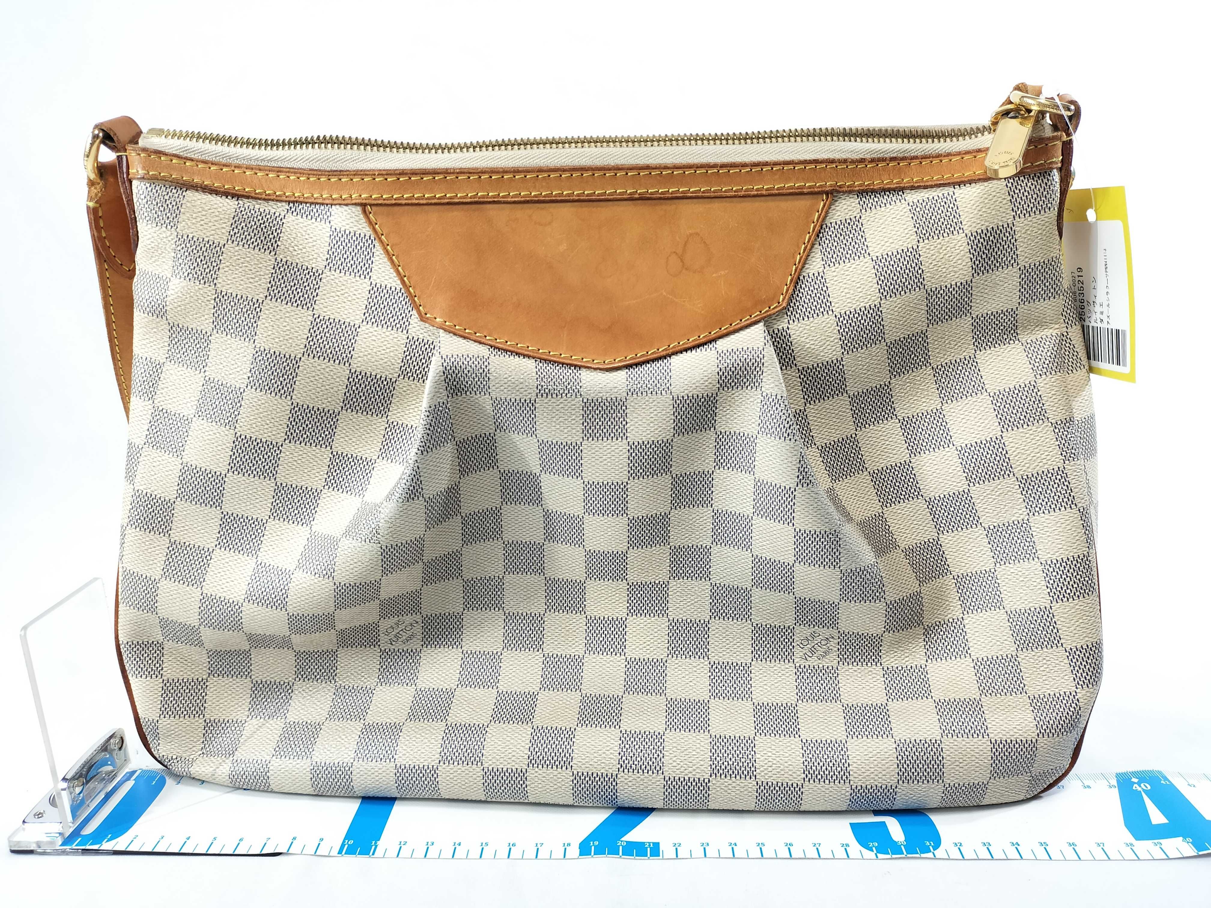 【水曜終了】(10229_0066)LOUIS VUITTON ダミエ アズールシラク-サPM ショルダーバッグ