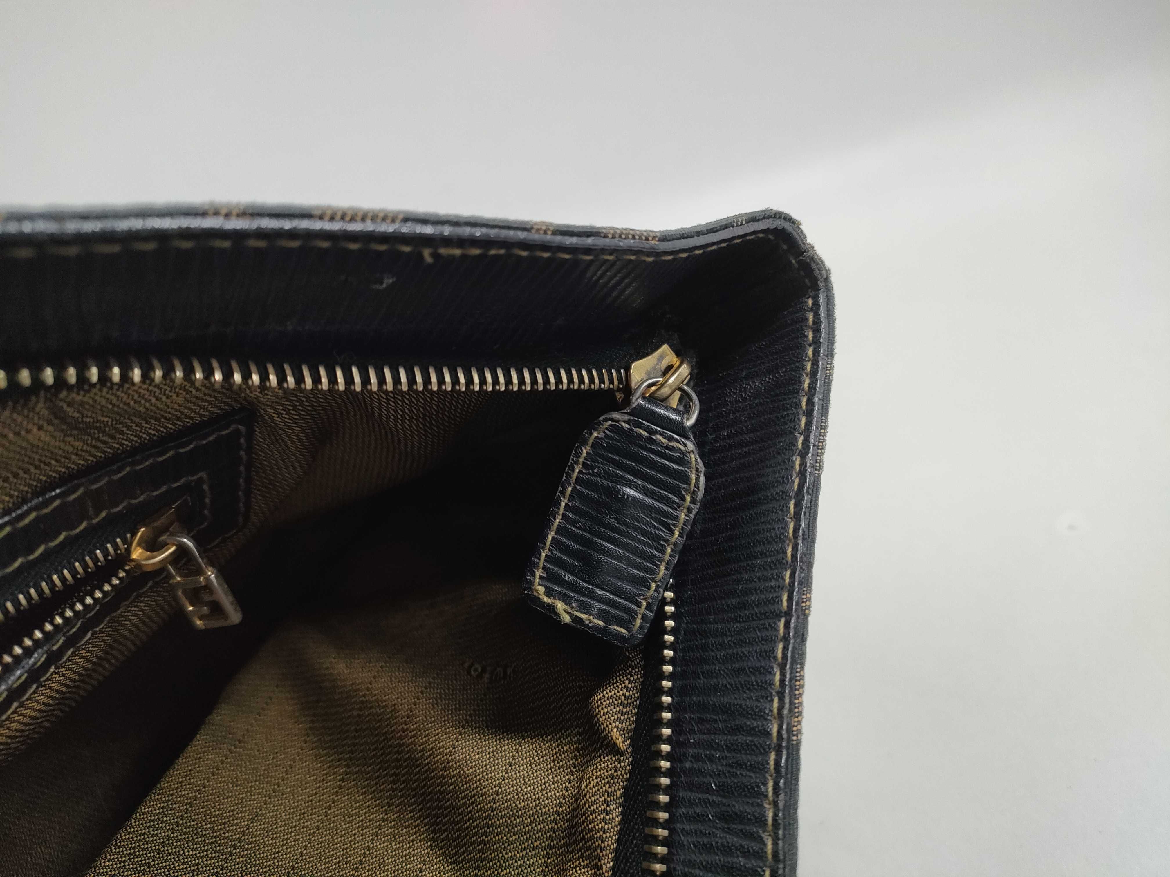 【水曜終了】(10230_0317)FENDI ズッカ柄 トート ハンドバッグ