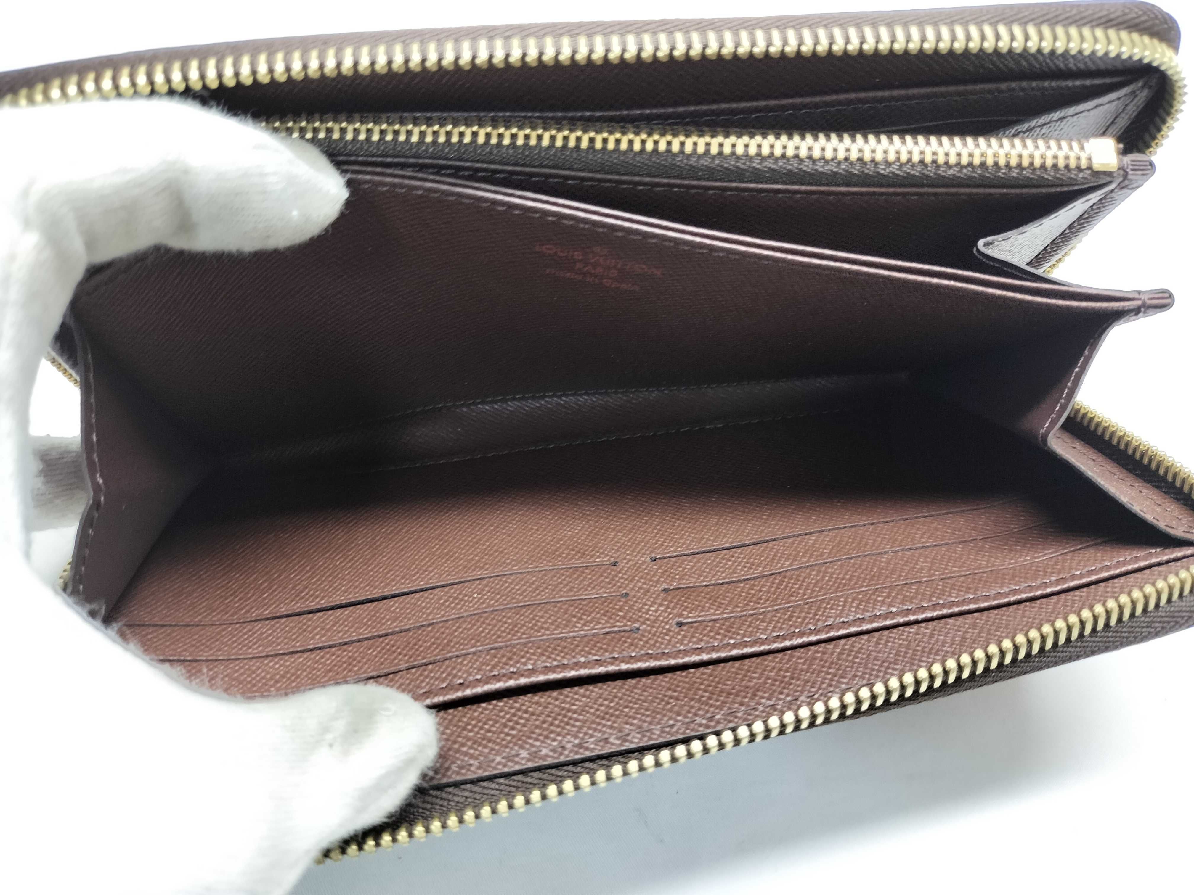 【水曜終了】(10218_0085)LOUIS VUITTON モノグラム ジッピー・ウォレット 中ベタ一部あり 財布