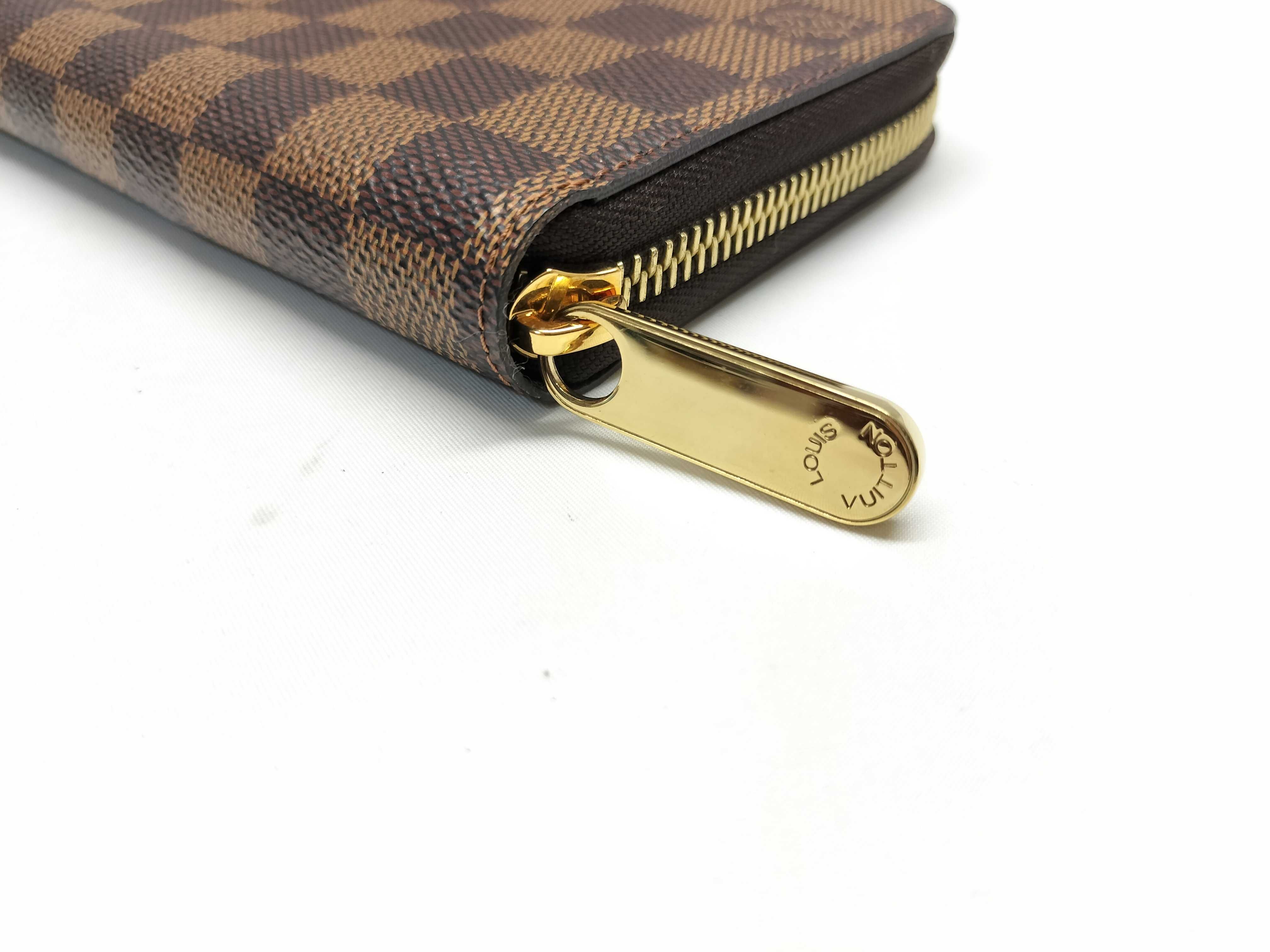 【水曜終了】(10218_0085)LOUIS VUITTON モノグラム ジッピー・ウォレット 中ベタ一部あり 財布