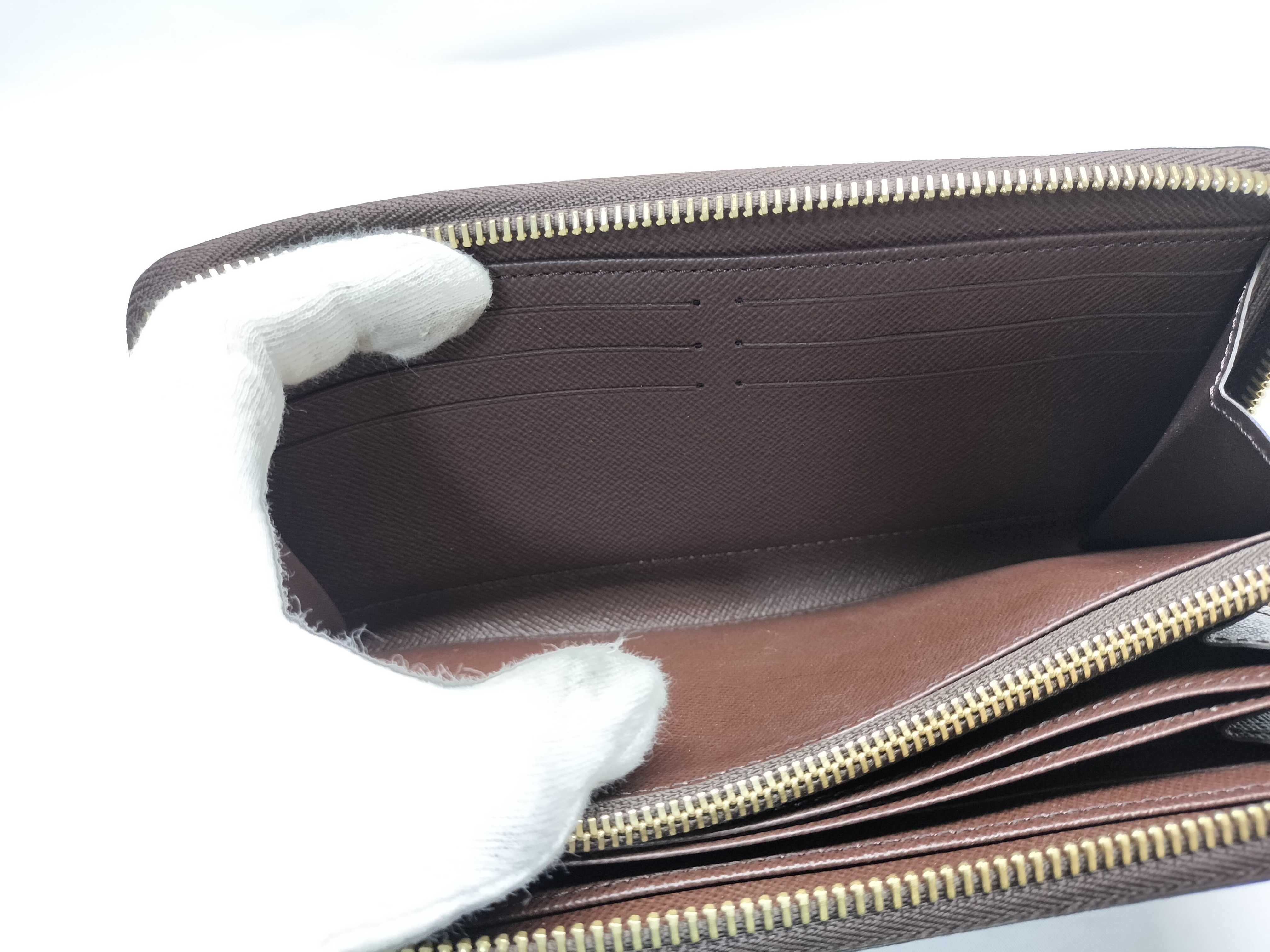 【水曜終了】(10218_0085)LOUIS VUITTON モノグラム ジッピー・ウォレット 中ベタ一部あり 財布