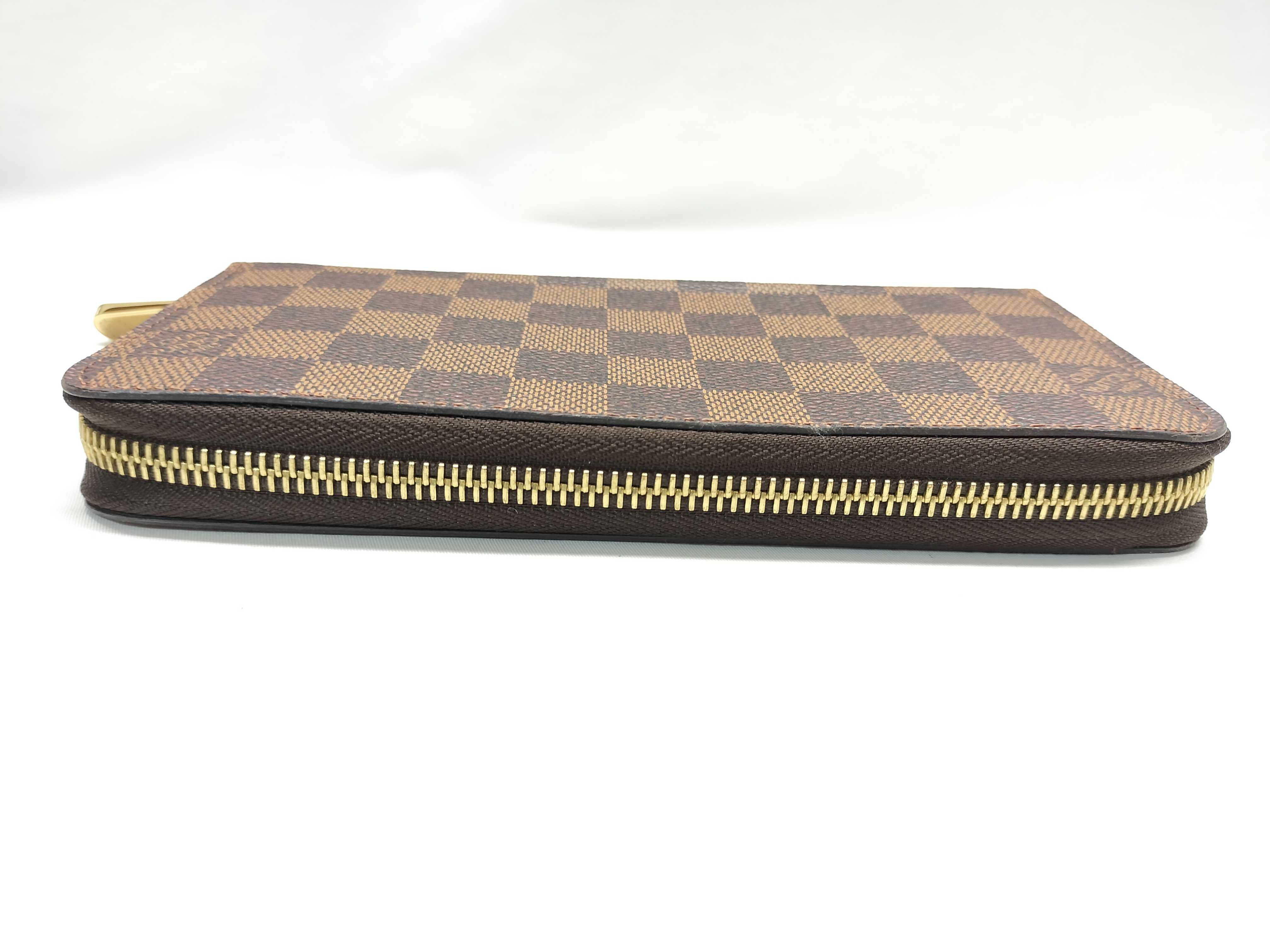 【水曜終了】(10218_0085)LOUIS VUITTON モノグラム ジッピー・ウォレット 中ベタ一部あり 財布