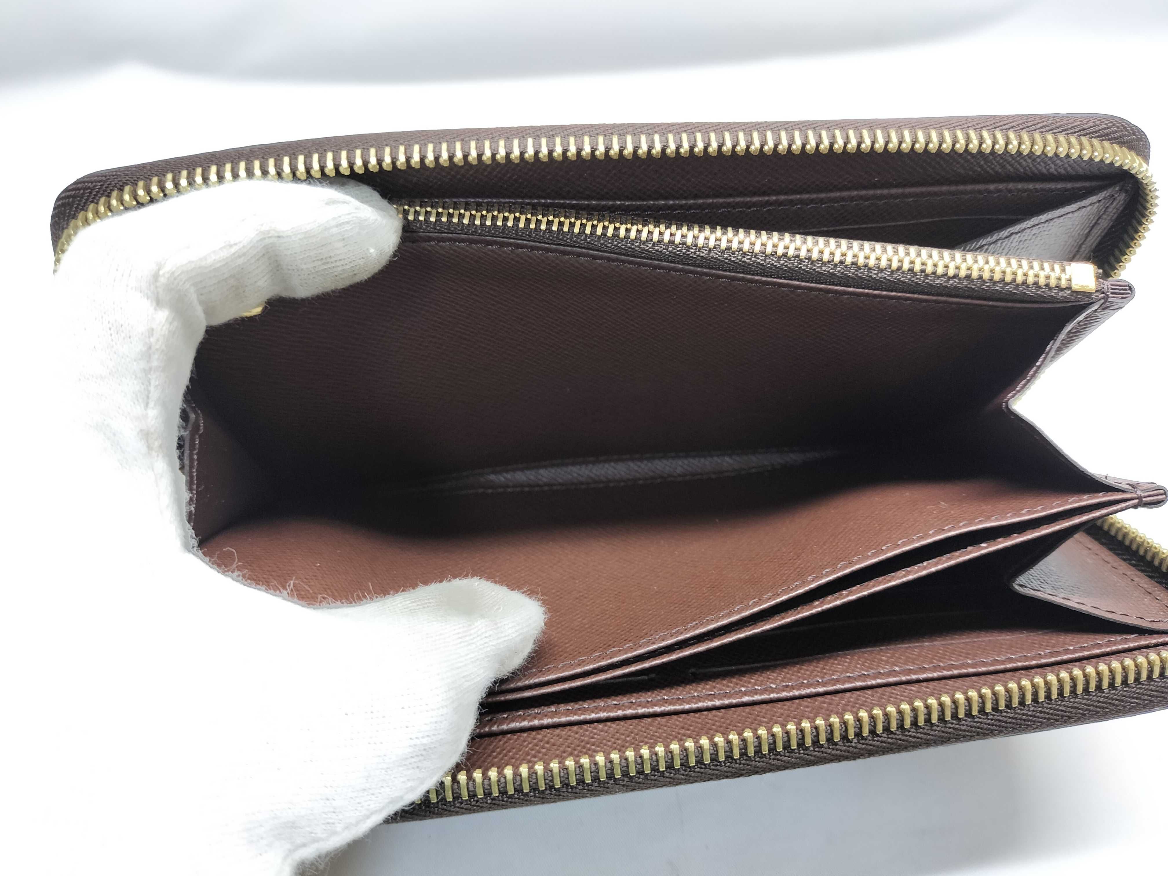 【水曜終了】(10218_0085)LOUIS VUITTON モノグラム ジッピー・ウォレット 中ベタ一部あり 財布