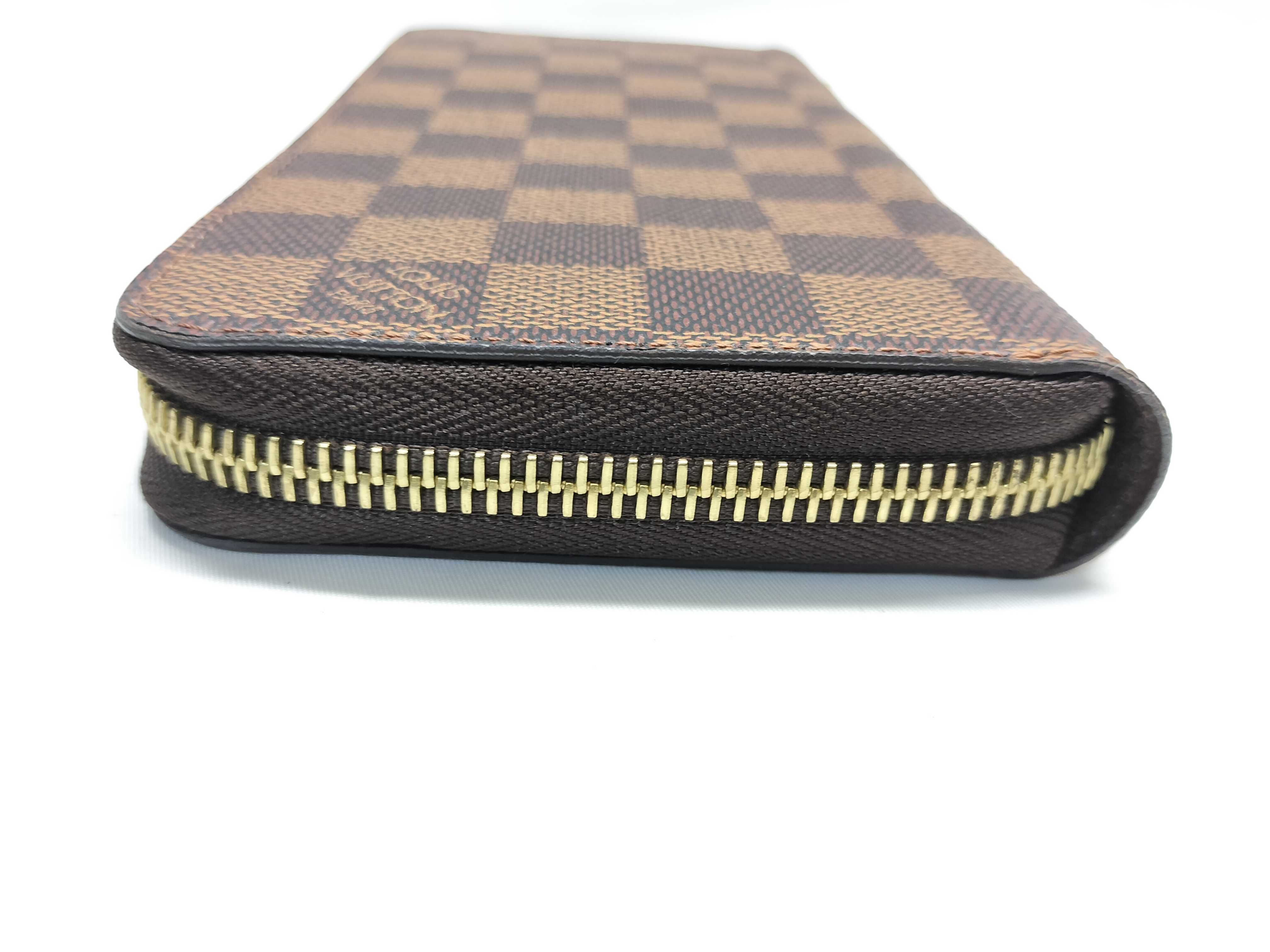 【水曜終了】(10218_0085)LOUIS VUITTON モノグラム ジッピー・ウォレット 中ベタ一部あり 財布