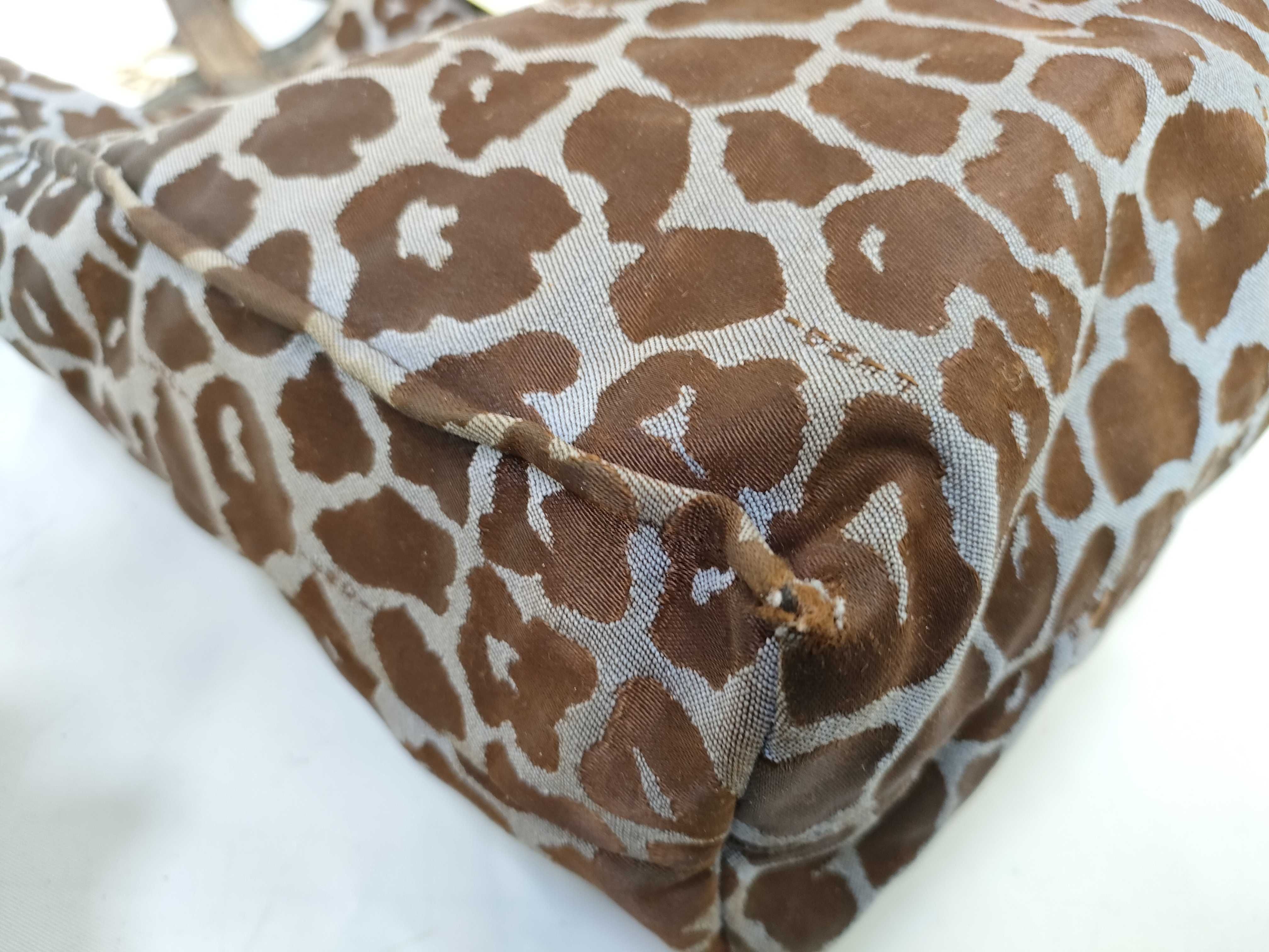【水曜終了】(10230_0353)▼FENDI レオパード柄 128－2384 トート トートバッグ
