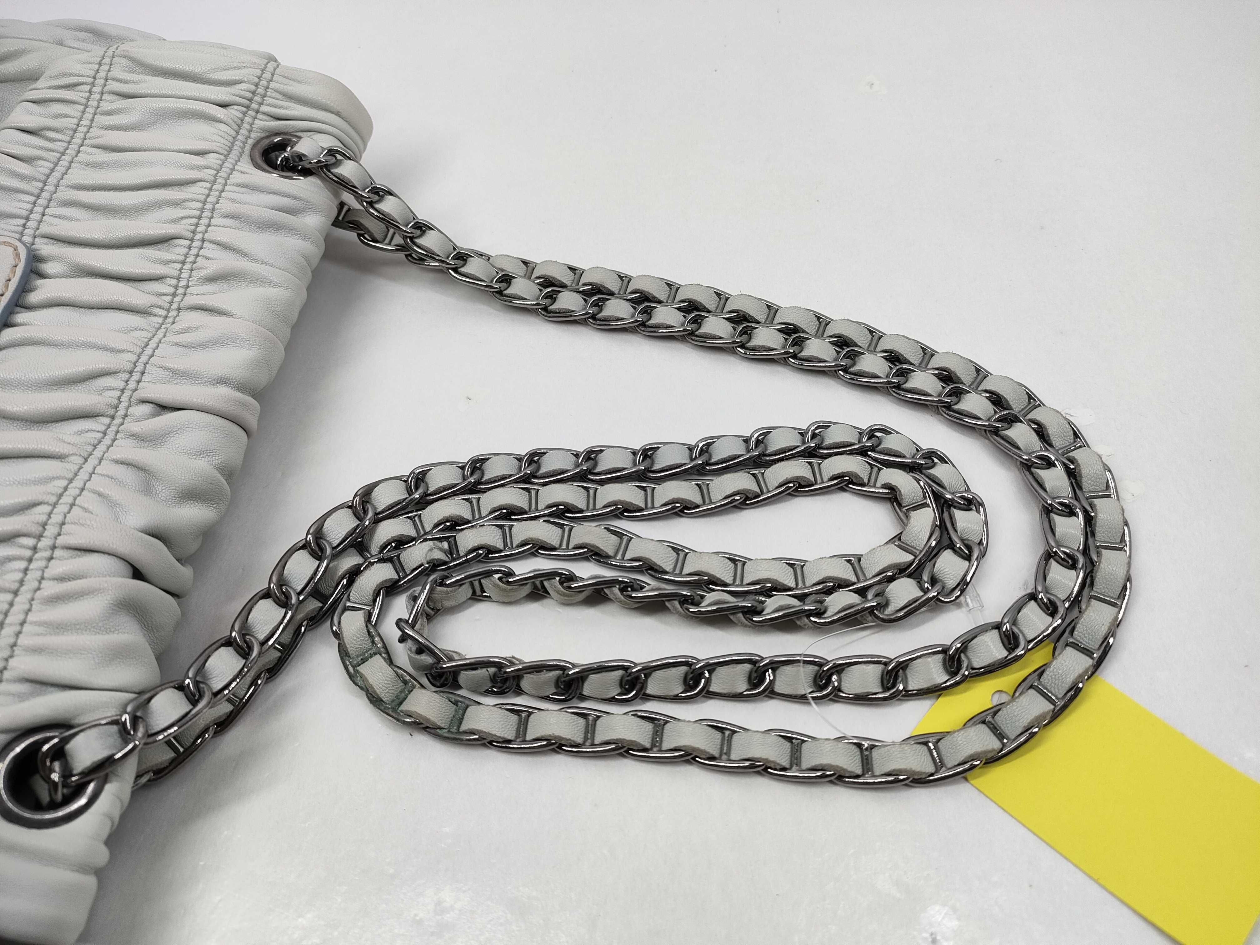 【水曜終了】(10230_0016)GUCCI ナッパゴーフル レザー チェーンショルダーバッグ ショルダーバッグ