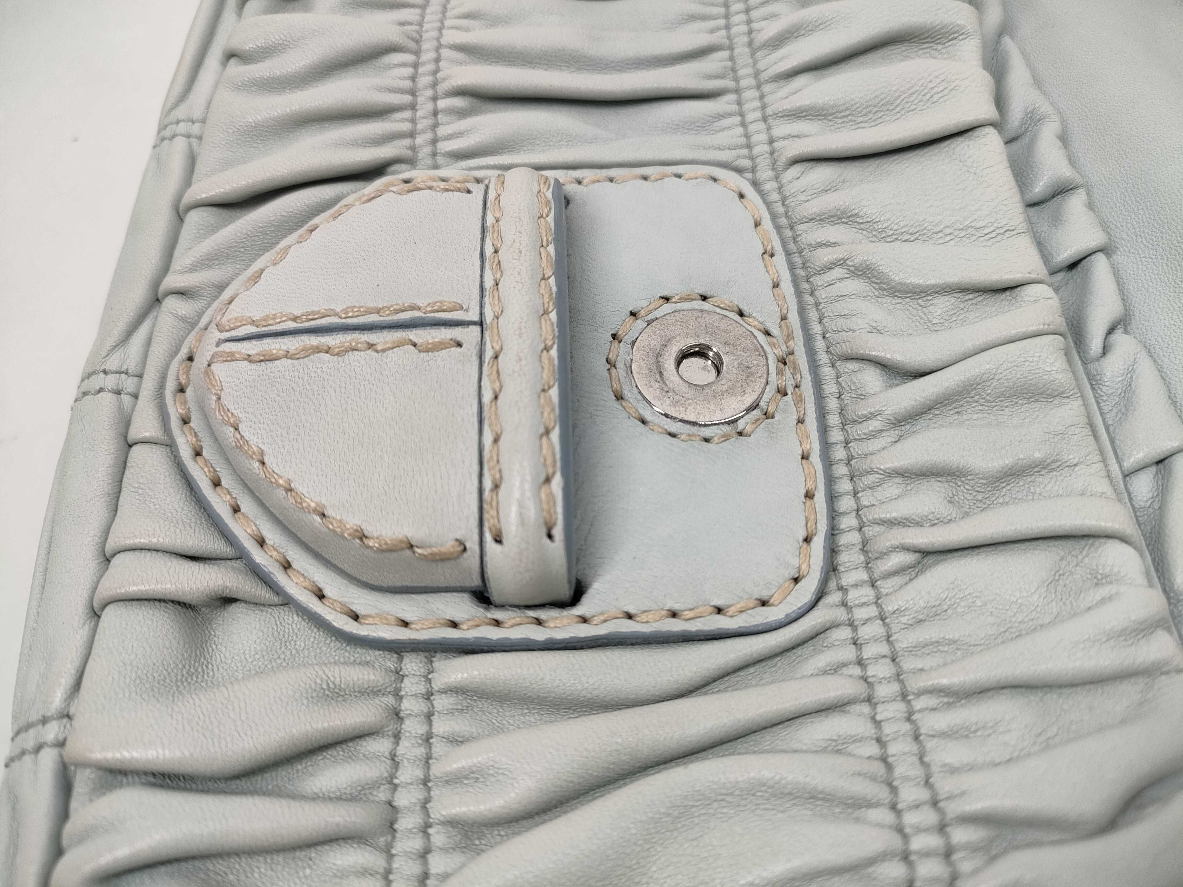 【水曜終了】(10230_0016)GUCCI ナッパゴーフル レザー チェーンショルダーバッグ ショルダーバッグ