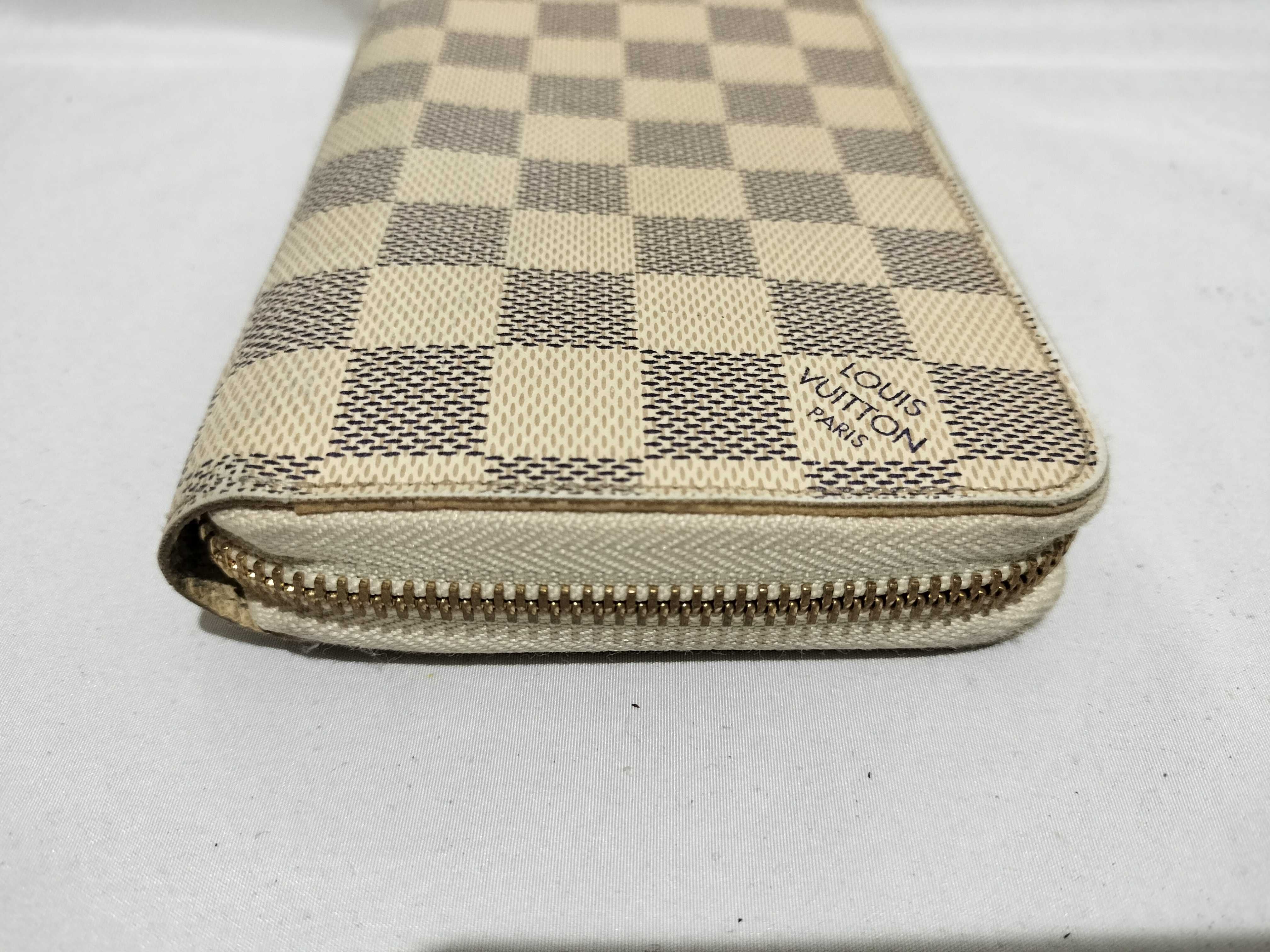 【水曜終了】(10229_0169)LOUIS VUITTON ダミエ アズール ジッピーウォレット 財布