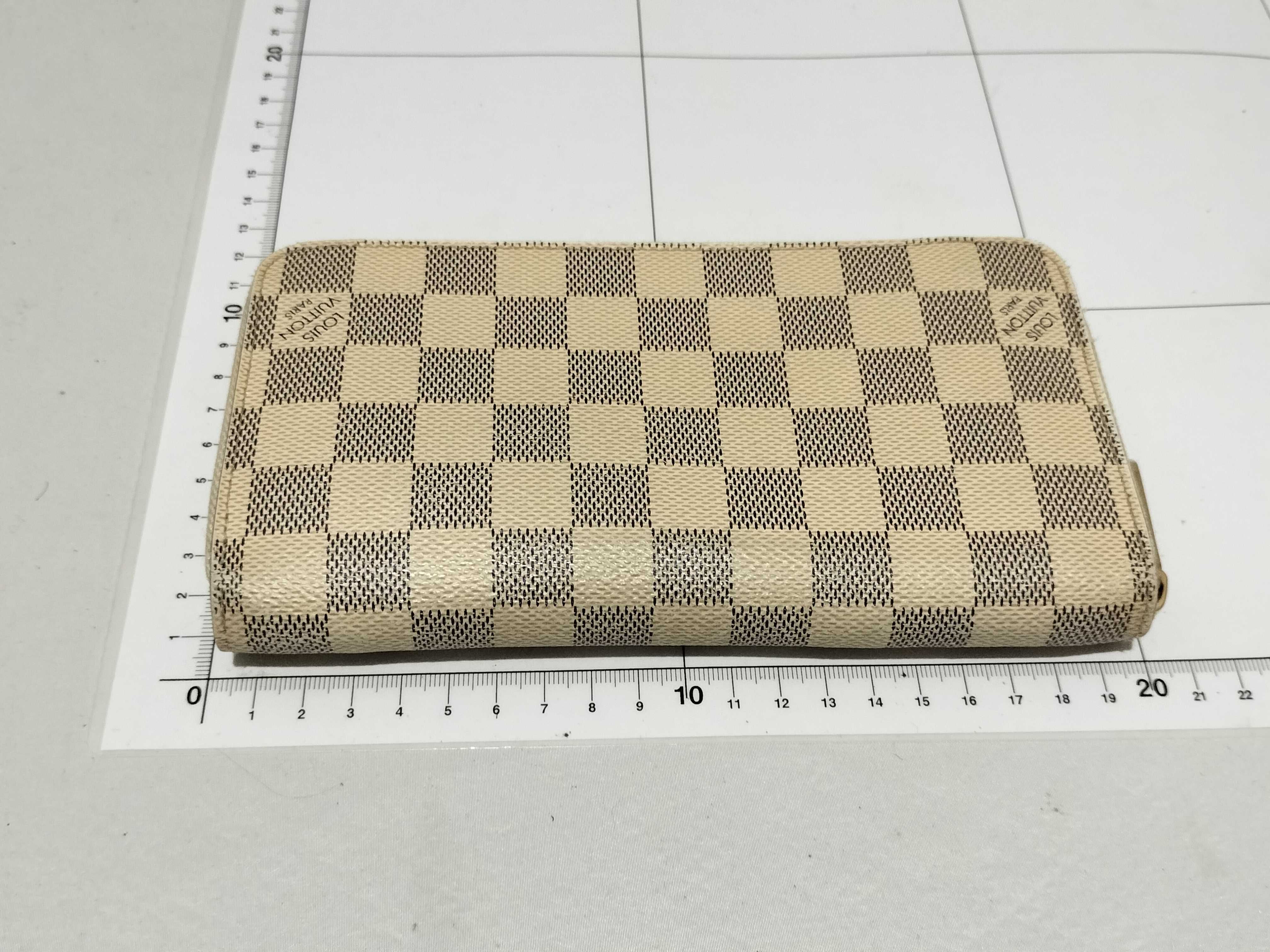 【水曜終了】(10229_0169)LOUIS VUITTON ダミエ アズール ジッピーウォレット 財布