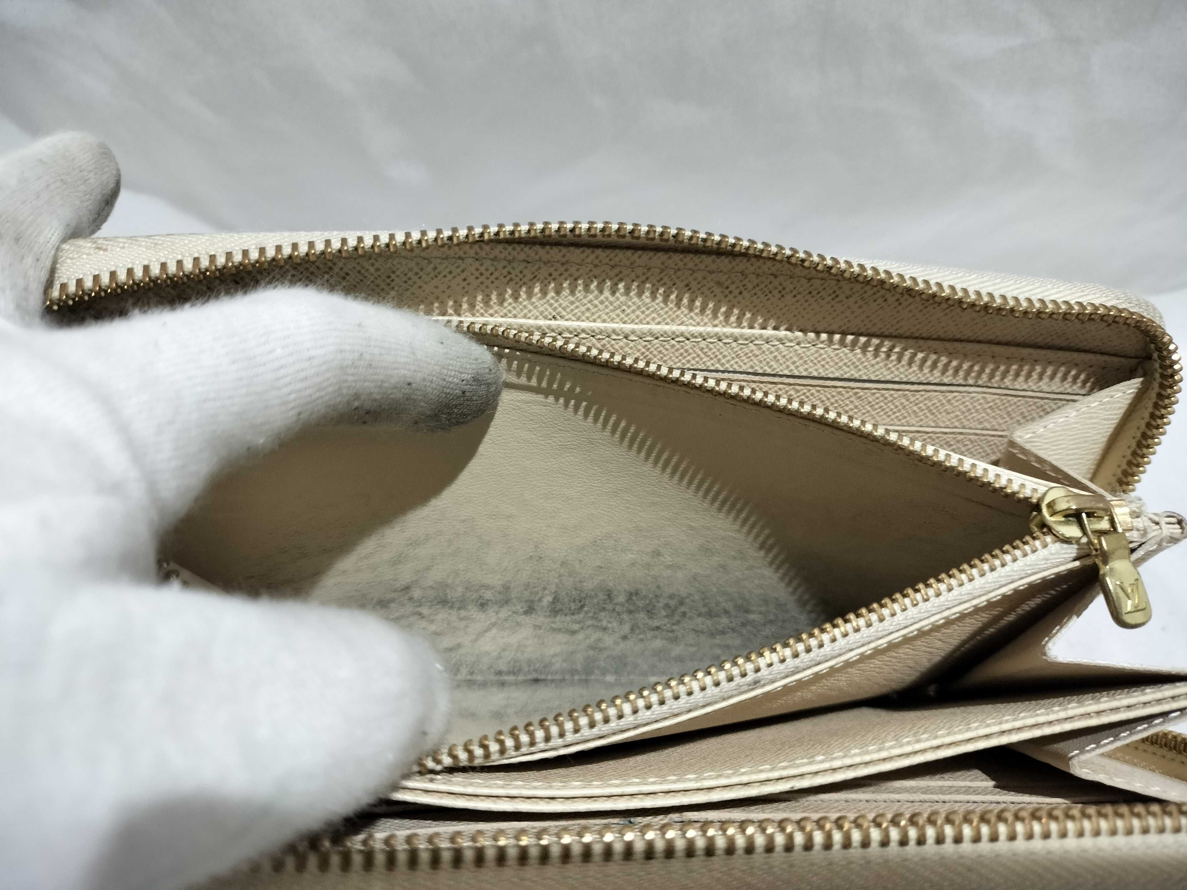 【水曜終了】(10229_0169)LOUIS VUITTON ダミエ アズール ジッピーウォレット 財布