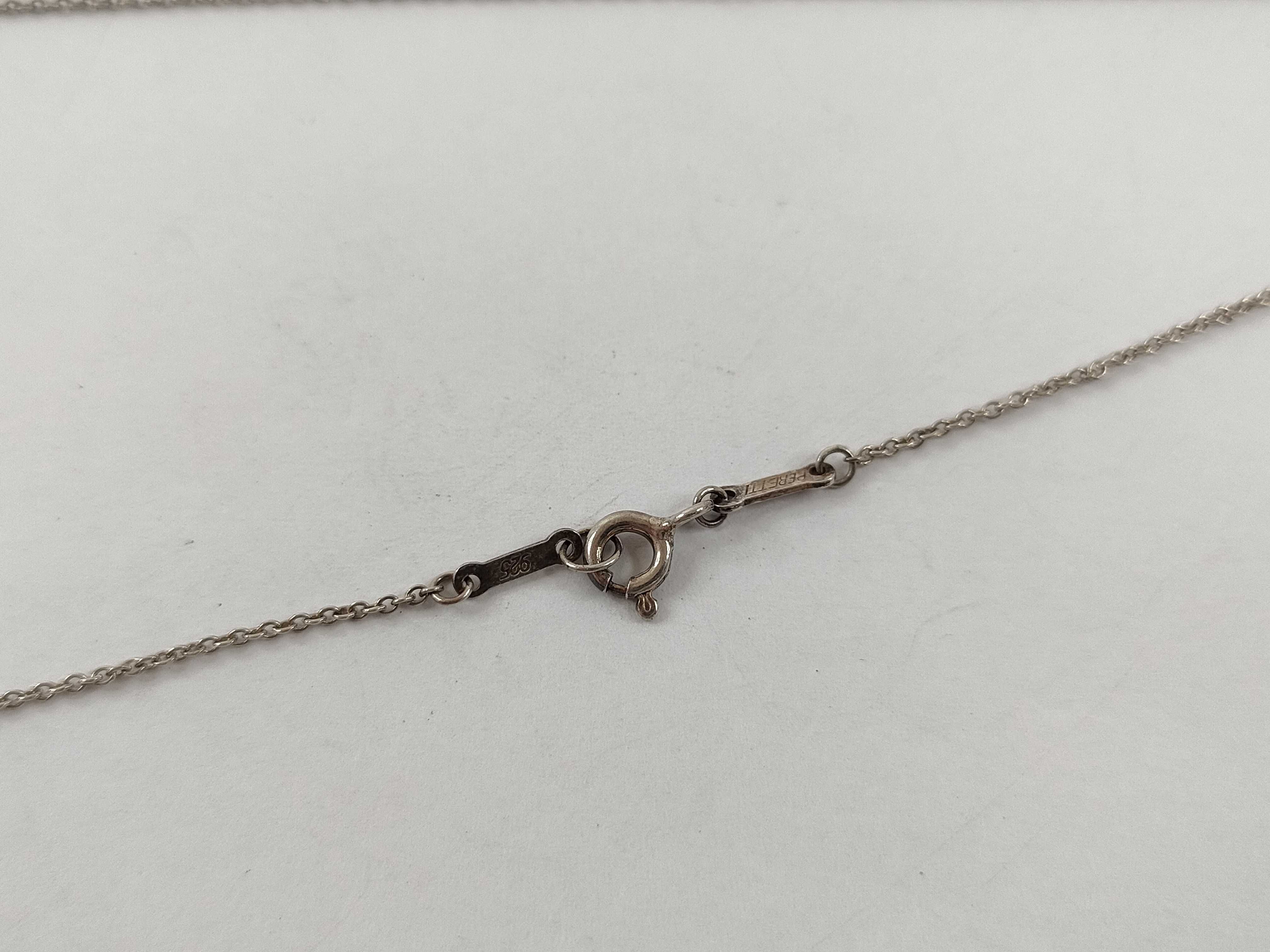【水曜終了】(10221_0435)Tiffany&Co. オープンハート オープンハート SV925 2.3g ネックレス