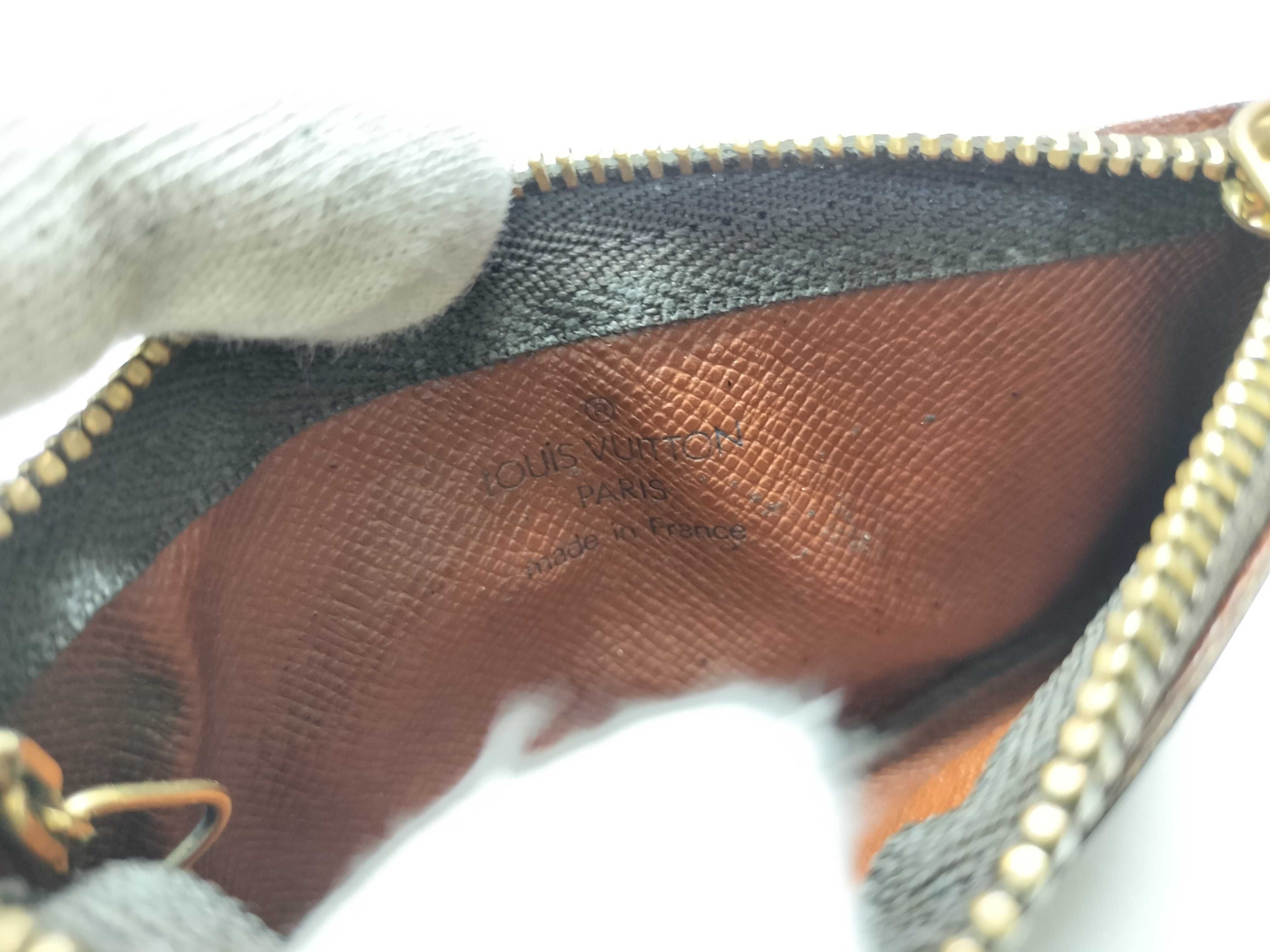 【水曜終了】(10229_0171)LOUIS VUITTON モノグラム M62650 ポシェット・クレ コインケース