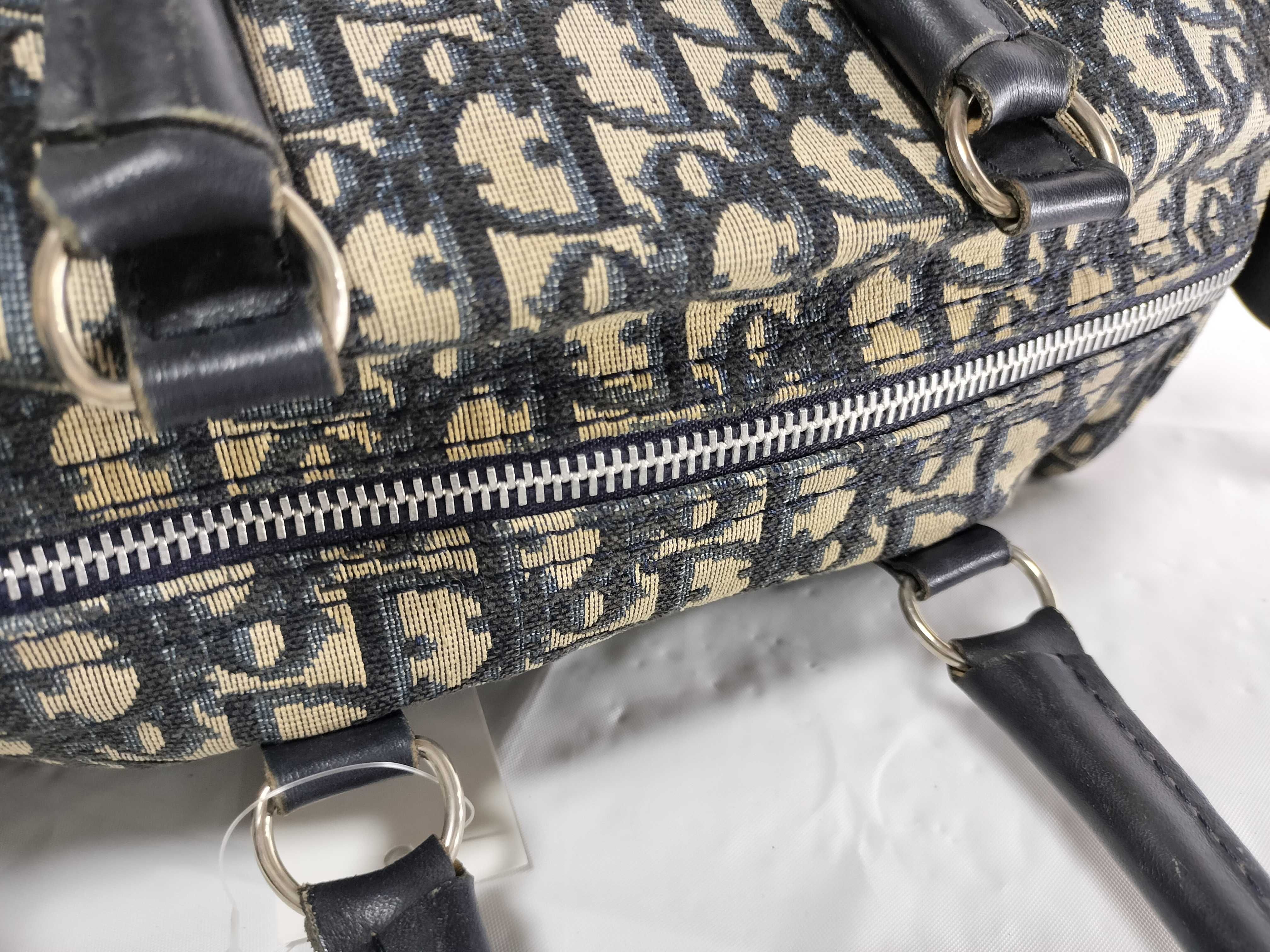 【水曜終了】(10220_0478)Dior トロッター ボストンバッグ ボストンバッグ