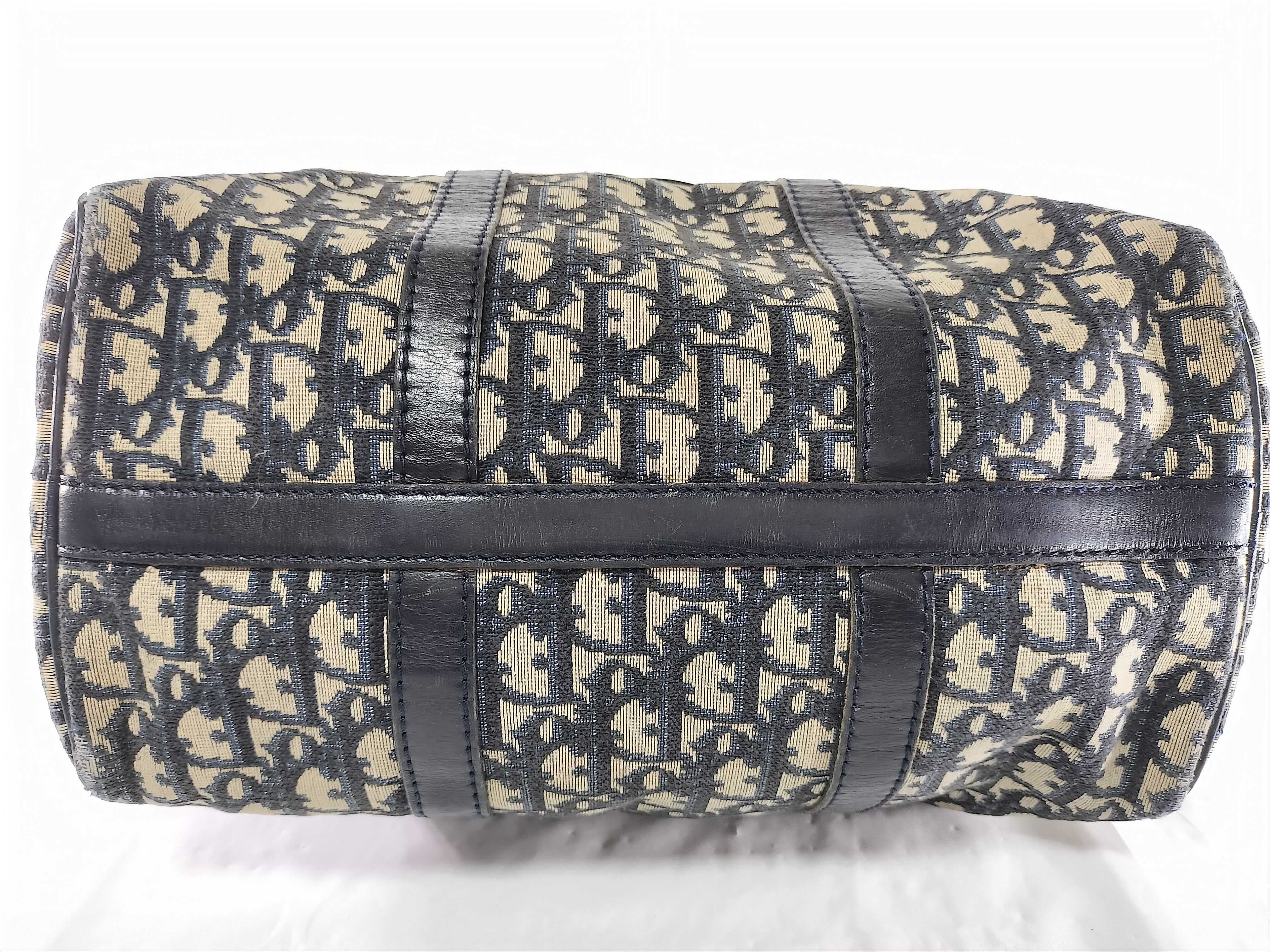【水曜終了】(10220_0478)Dior トロッター ボストンバッグ ボストンバッグ