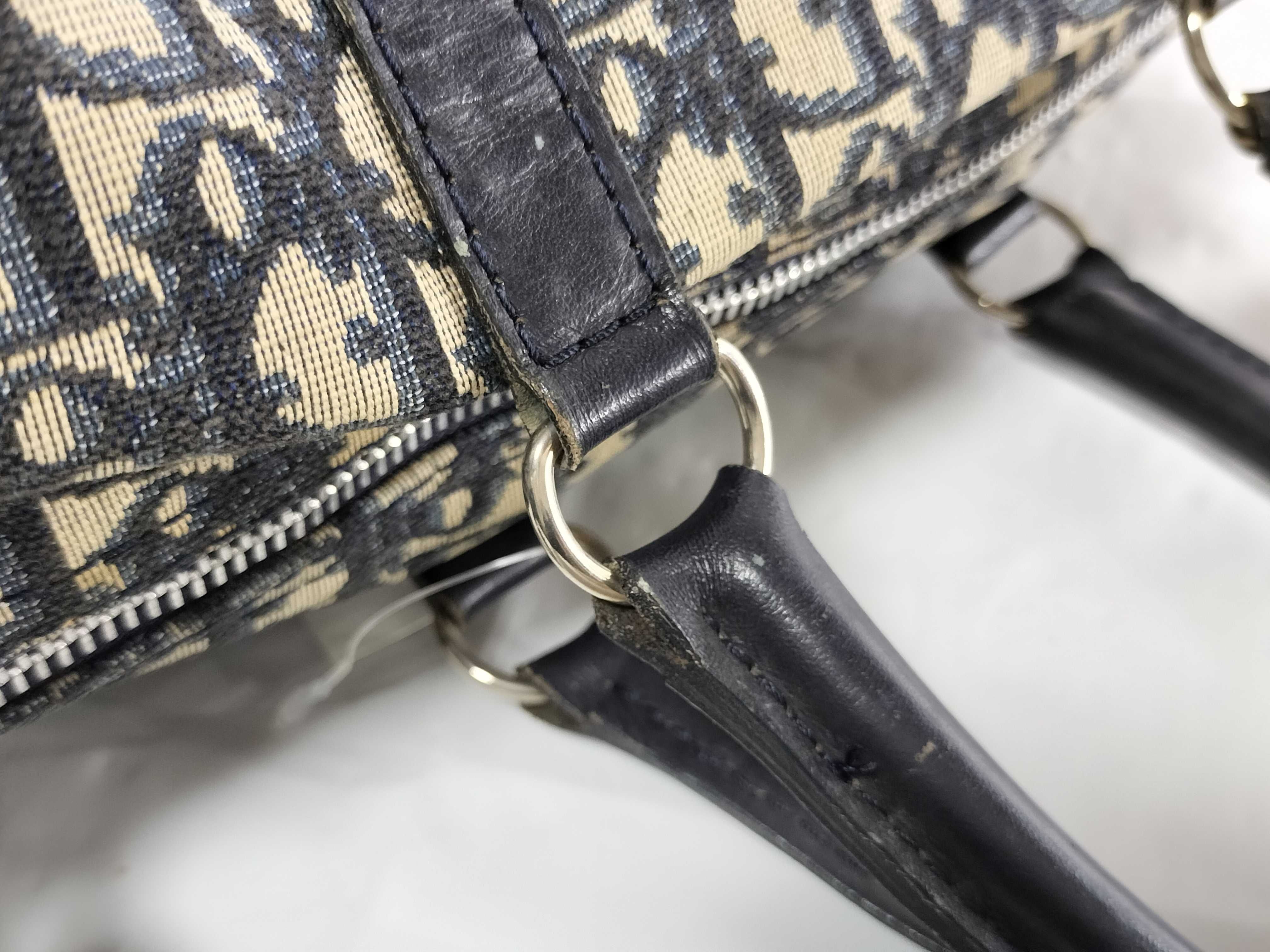 【水曜終了】(10220_0478)Dior トロッター ボストンバッグ ボストンバッグ