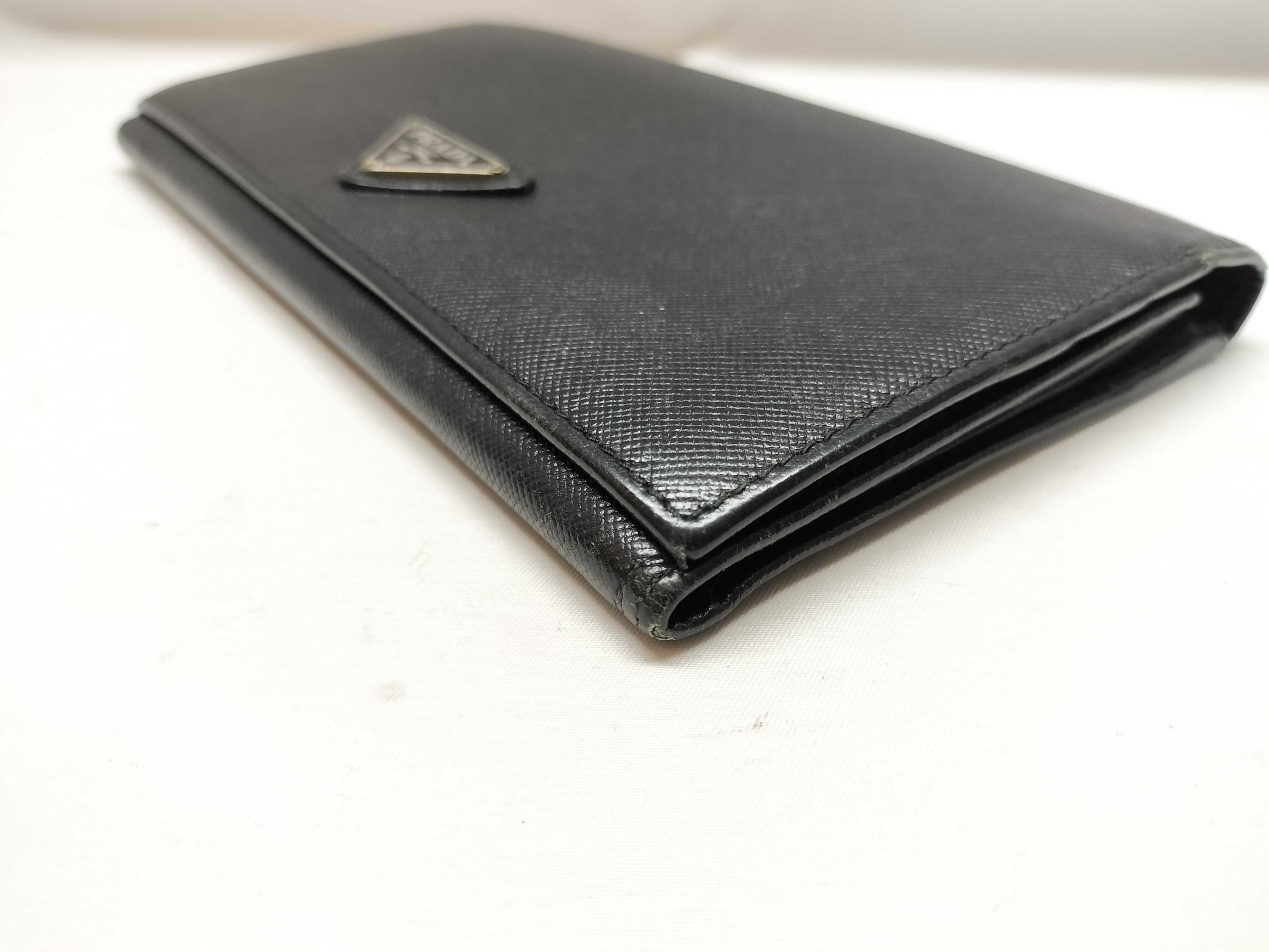 【水曜終了】(10230_0251)PRADA 長財布 ブラック 財布