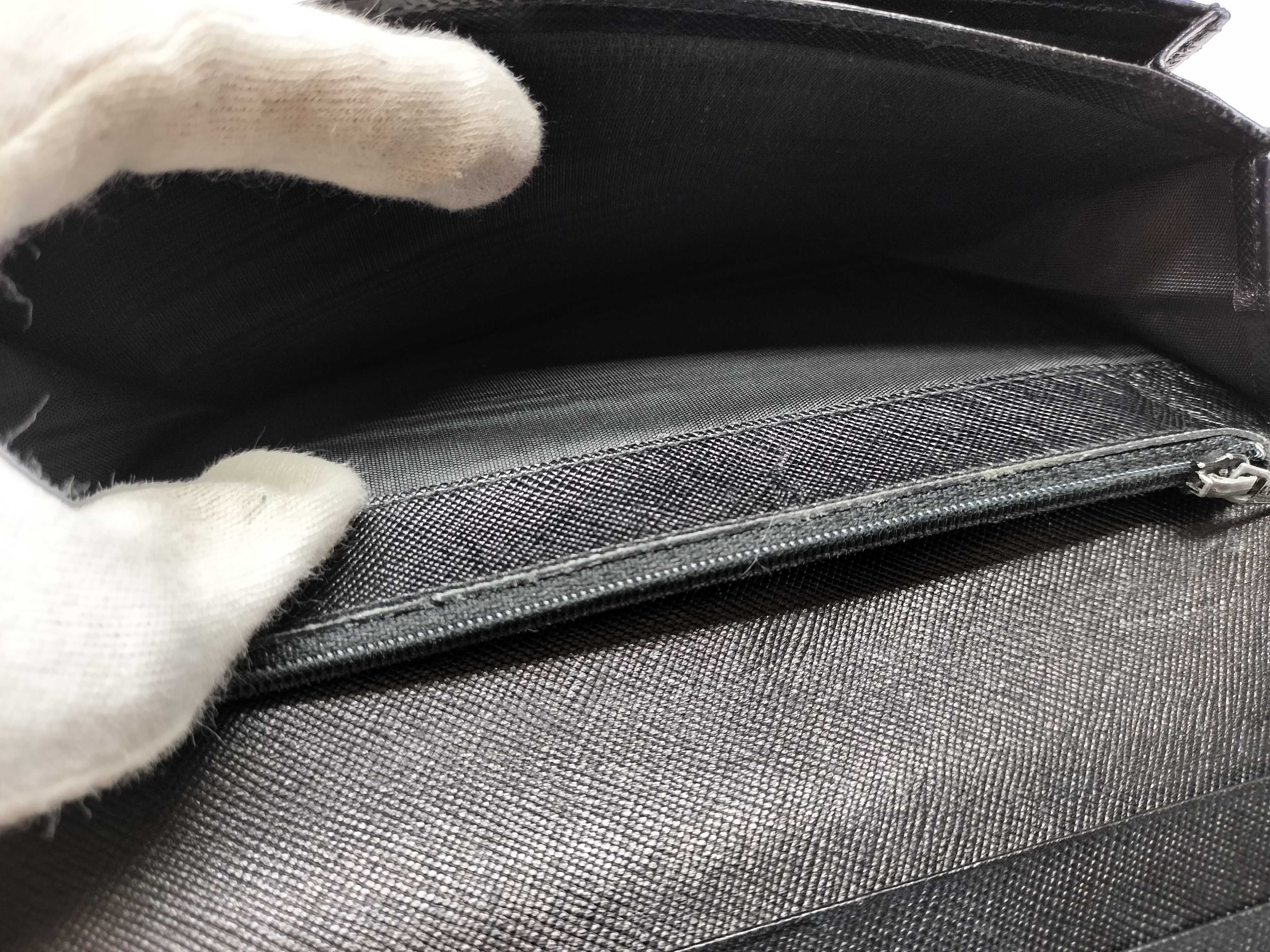 【水曜終了】(10230_0251)PRADA 長財布 ブラック 財布