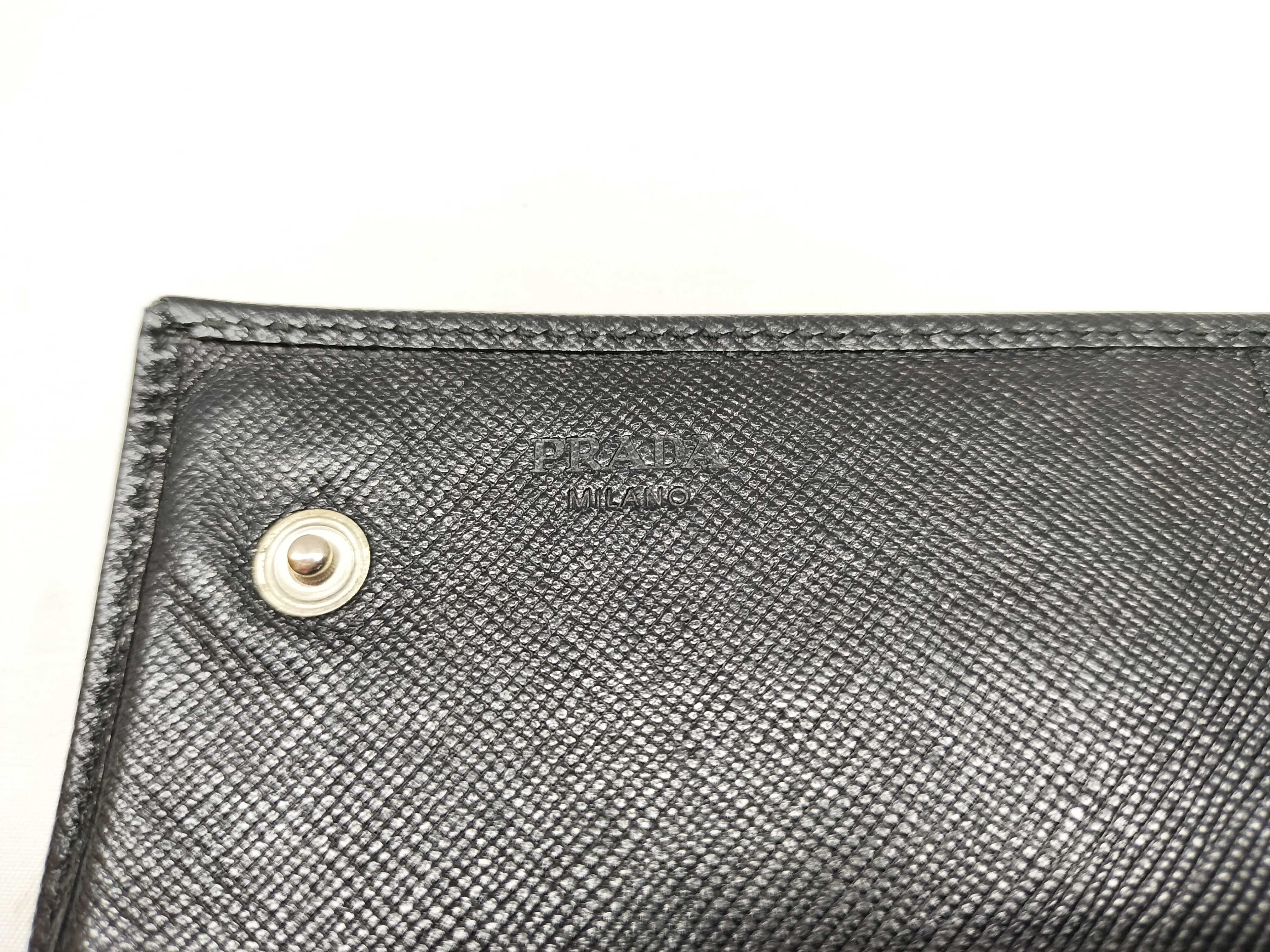【水曜終了】(10230_0251)PRADA 長財布 ブラック 財布