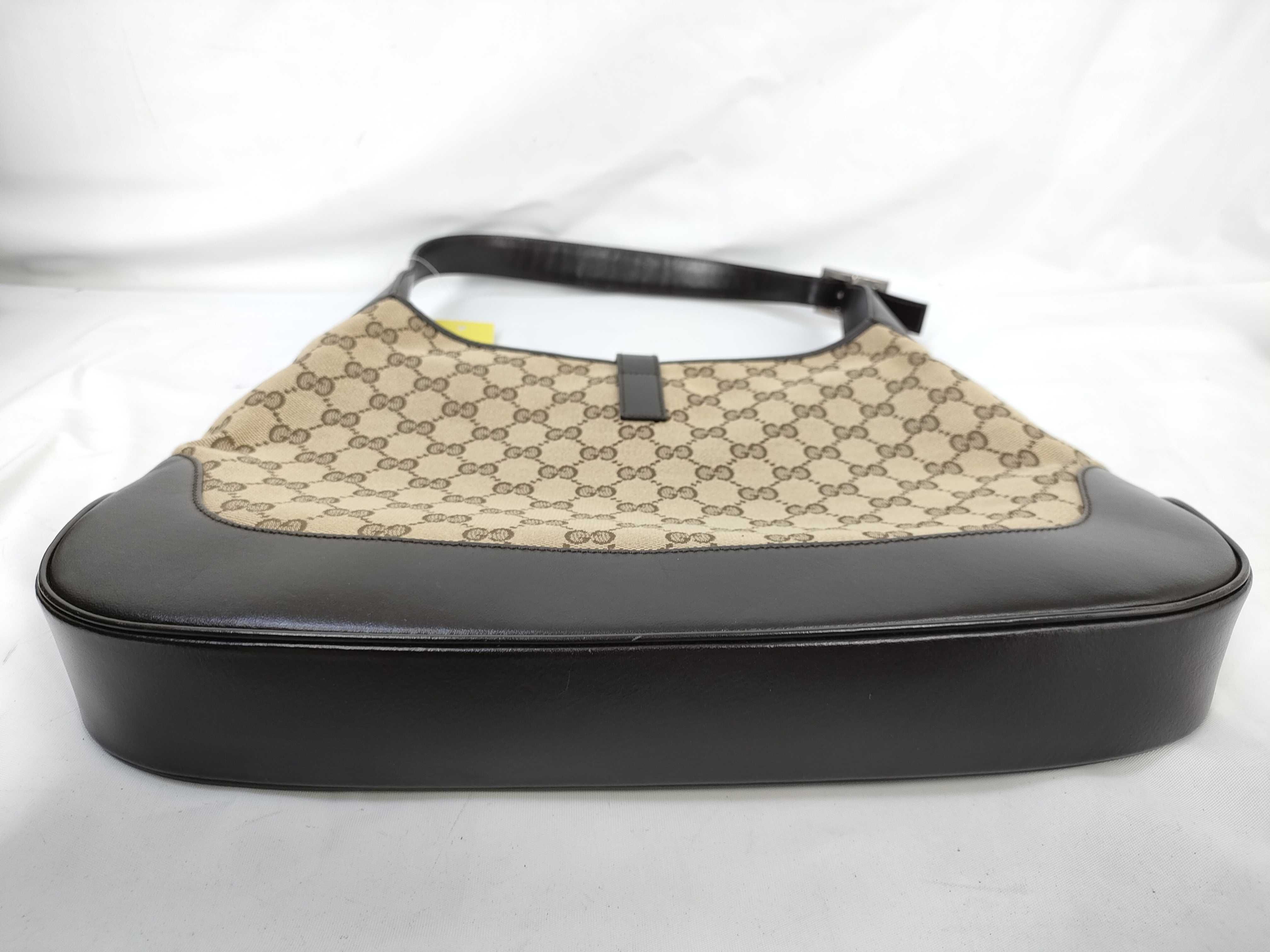 【水曜終了】(10230_0018)GUCCI GGキャンバス ジャッキー ショルダーバッグ ベージュ 0013346 ショルダーバッグ