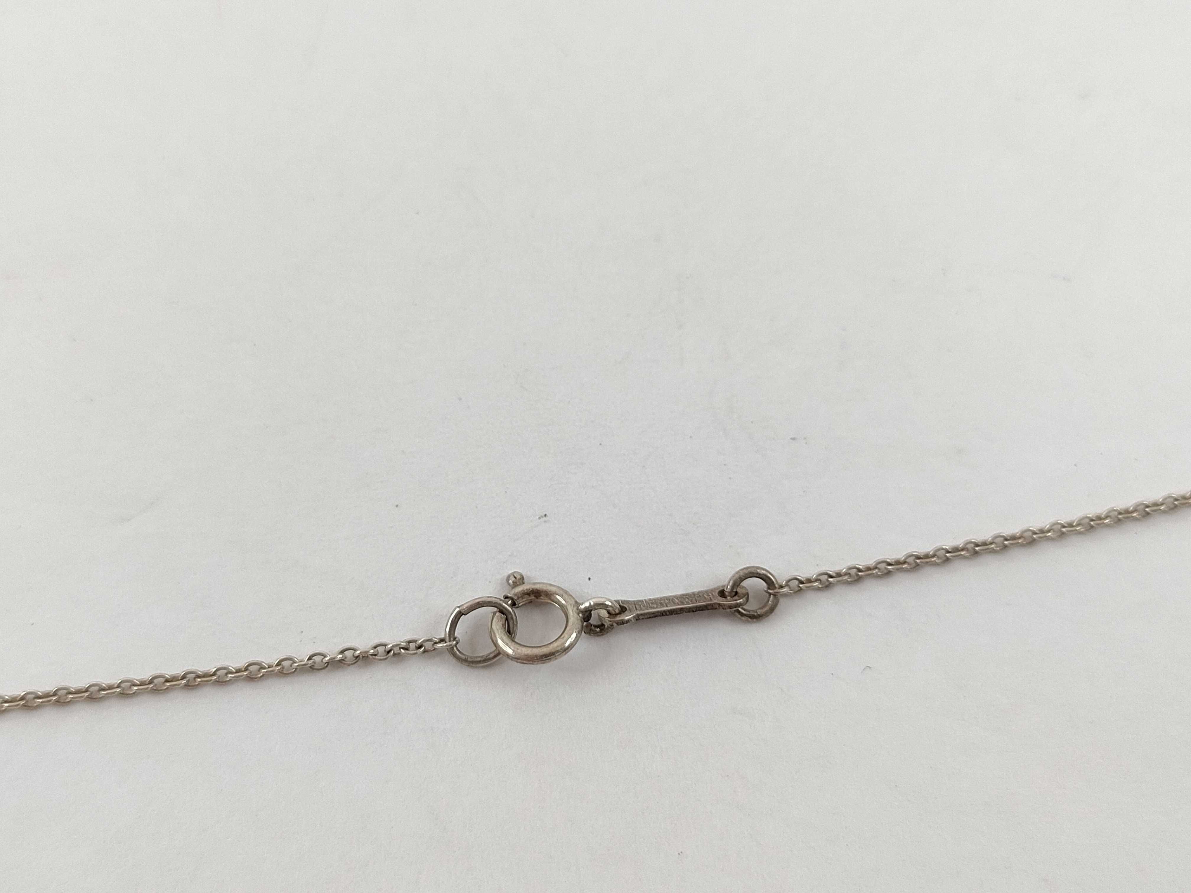 【水曜終了】(10221_0438)Tiffany&Co. クロスモチーフ ティアドロップ クロス SV925 ネックレス