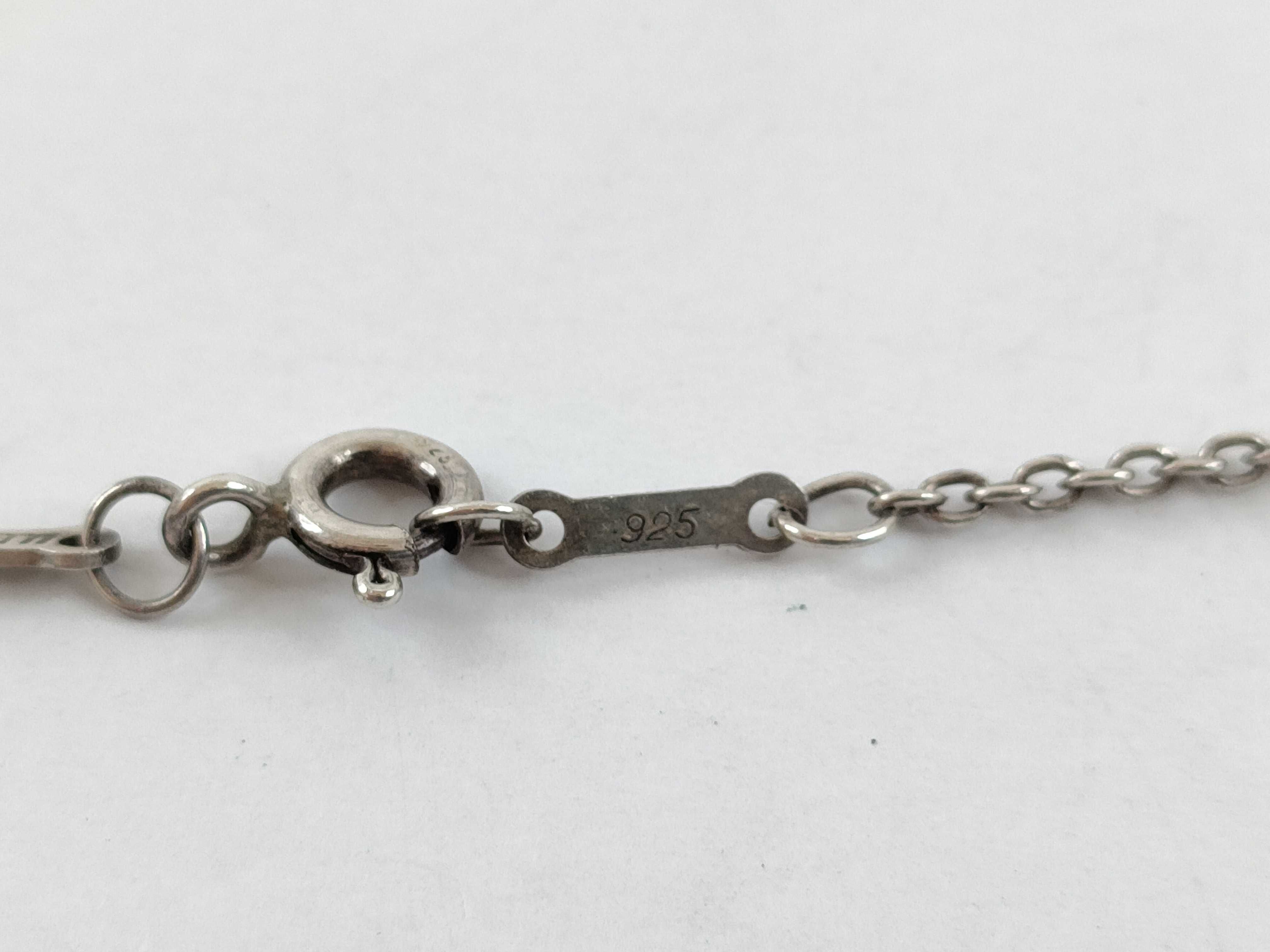 【水曜終了】(10221_0440)Tiffany&Co. オープンハート オープンハート SV925 ネックレス