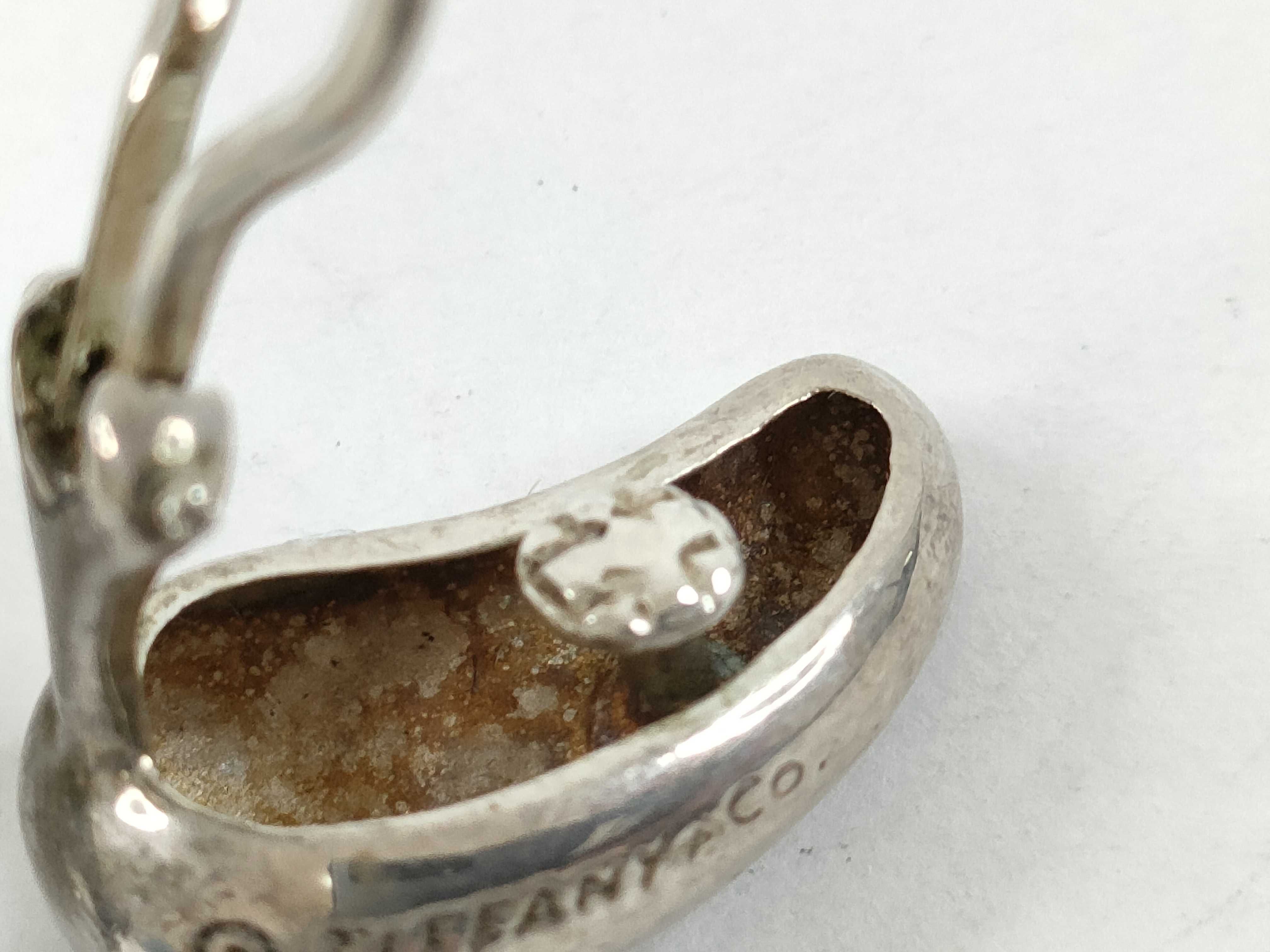 【水曜終了】(10221_0441)Tiffany&Co. ビーン ビーンズ SV925 イヤリング