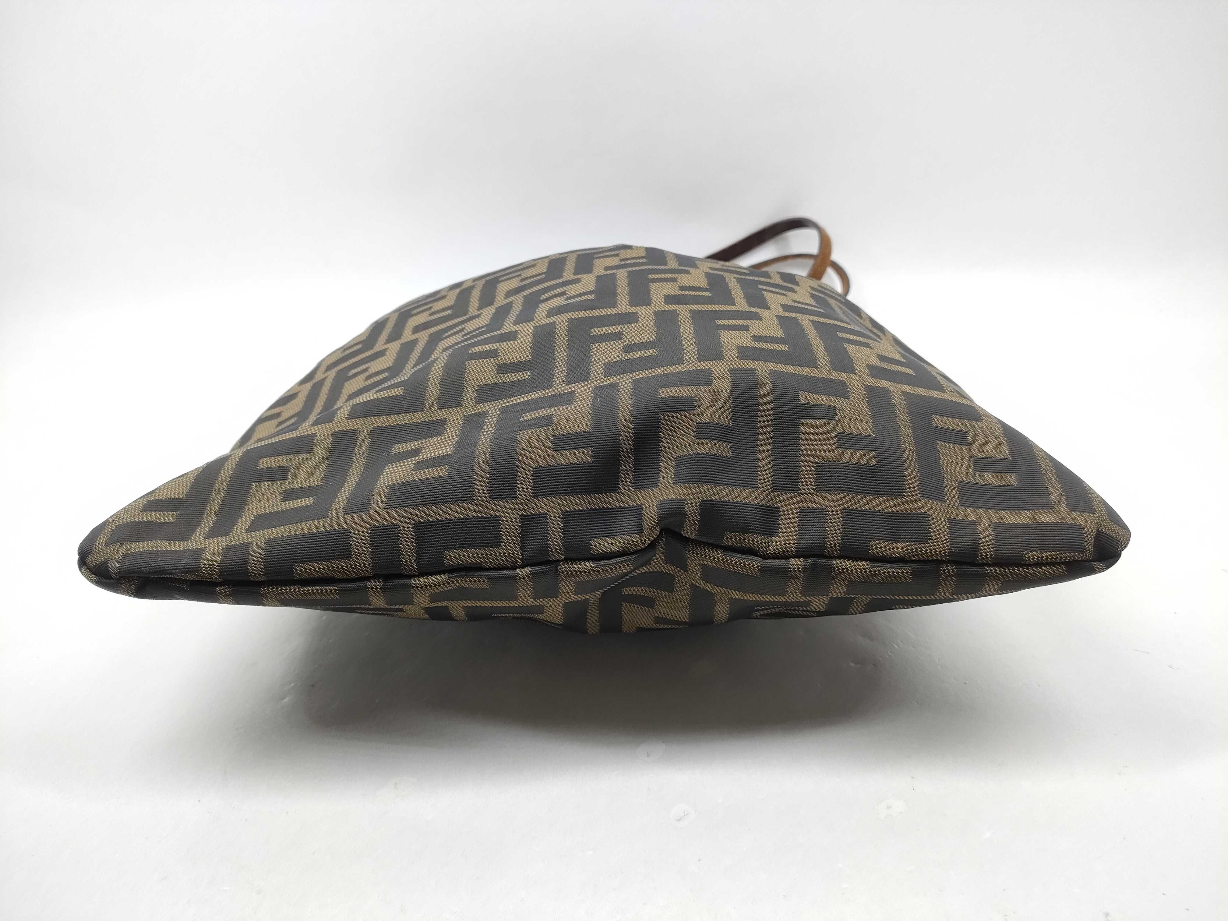 【水曜終了】(10230_0319)FENDI ズッカ柄 ズッカ キャンバストートバッグ トートバッグ