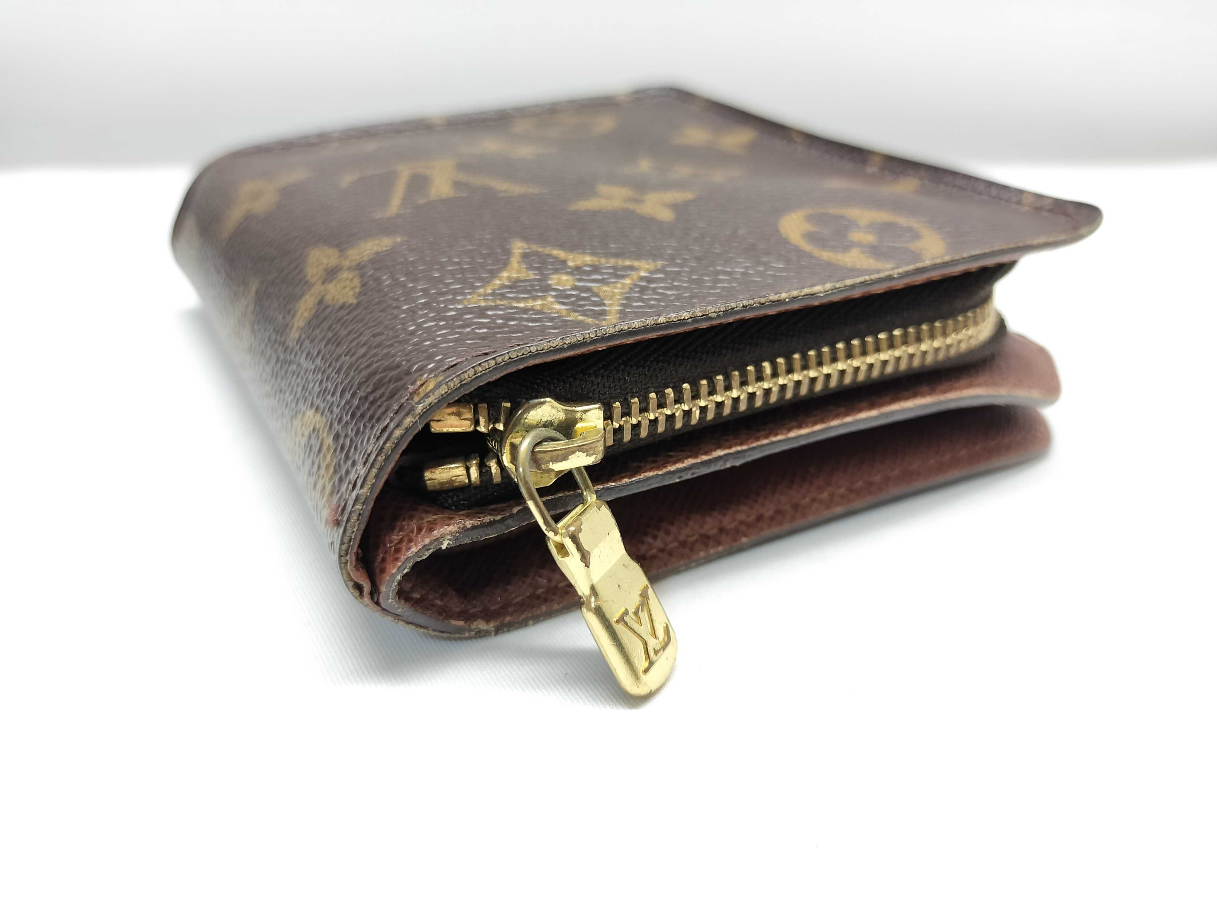 【水曜終了】(10229_0175)LOUIS VUITTON モノグラム コンパクトジップ 財布