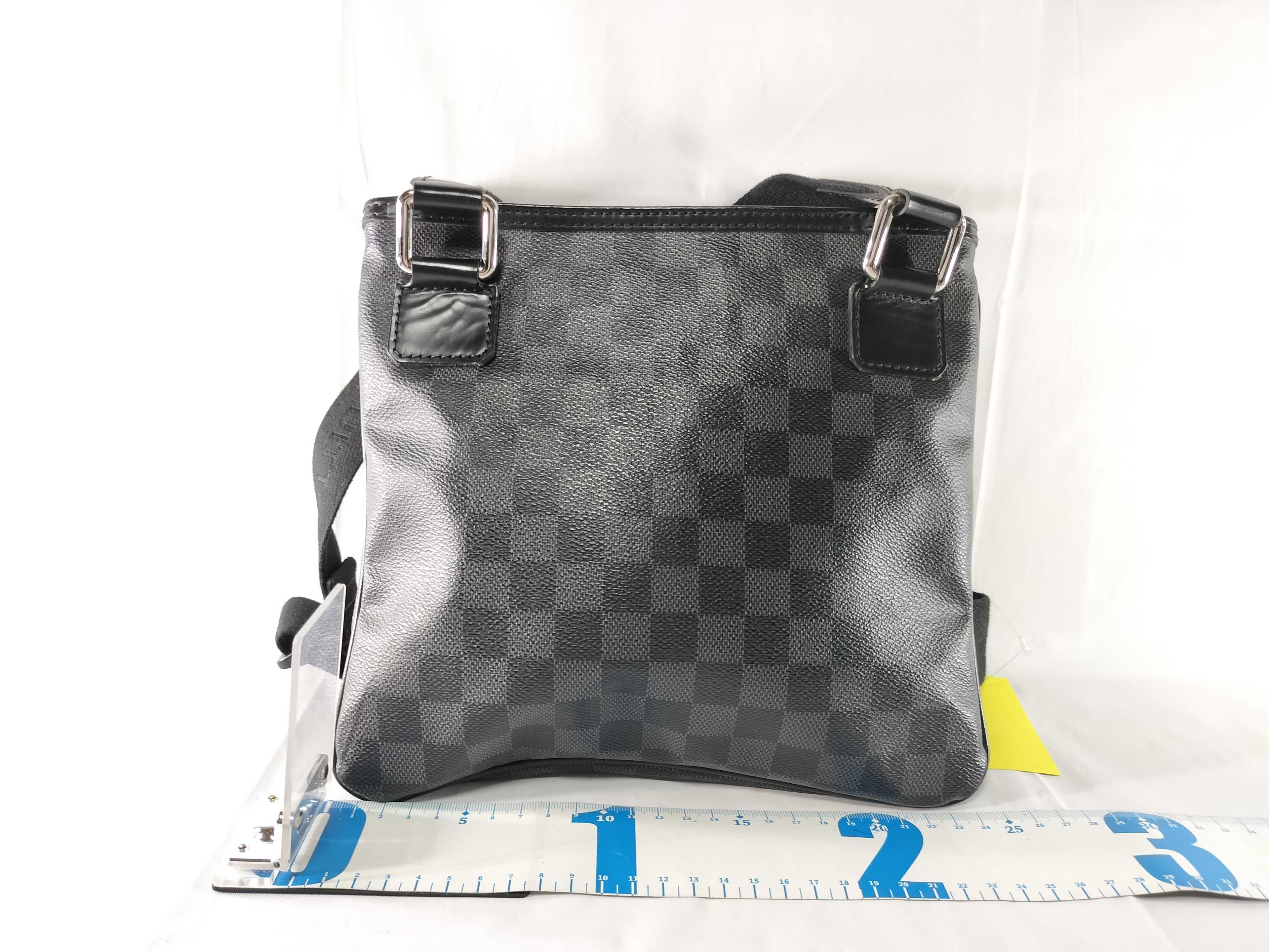 【水曜終了】(10229_0081)LOUIS VUITTON ダミエ グラフィット トマス ショルダーバッグ