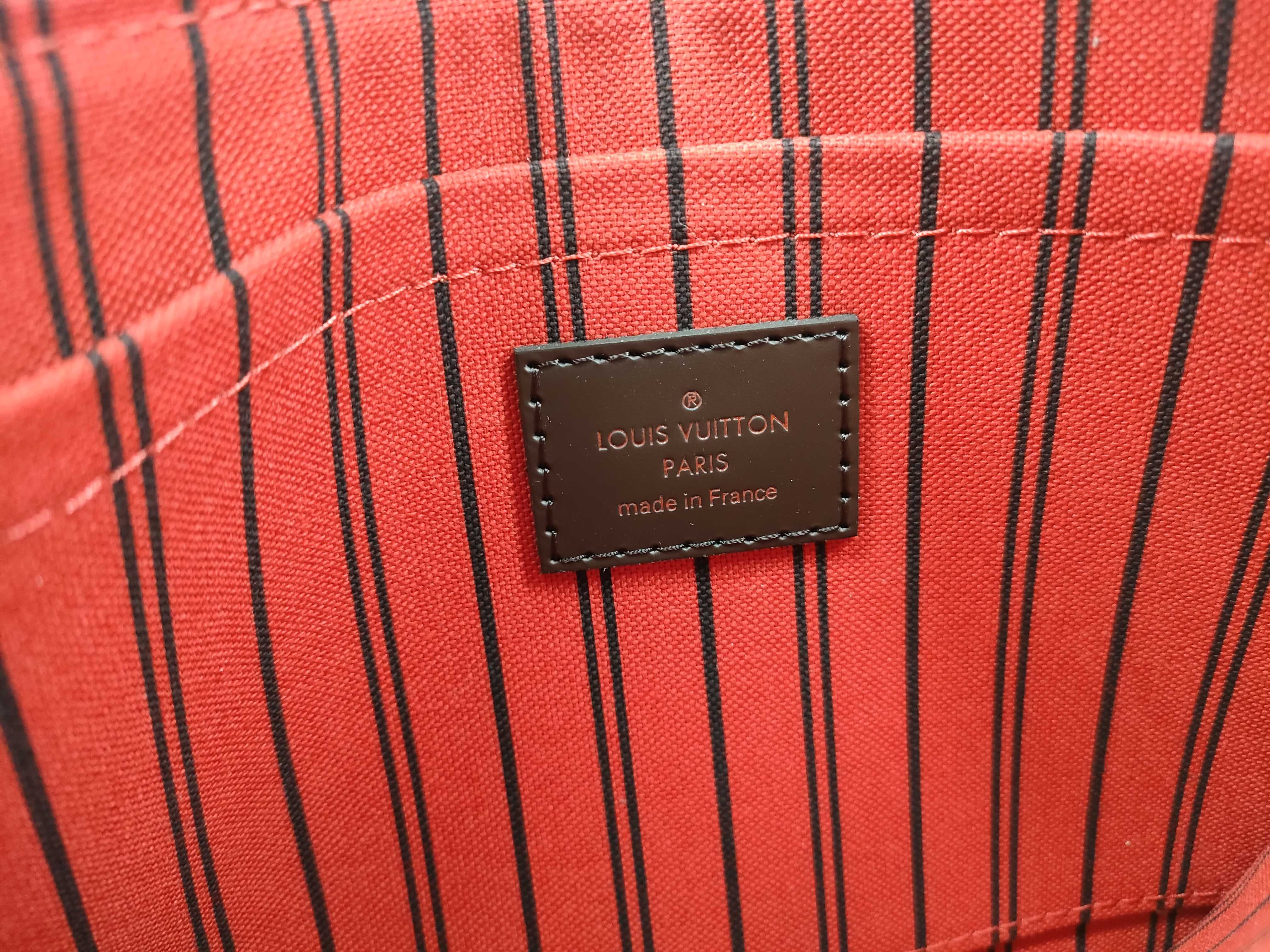 【水曜終了】(10218_0009)LOUIS VUITTON ダミエ ネヴァーフル ポーチ ポーチ