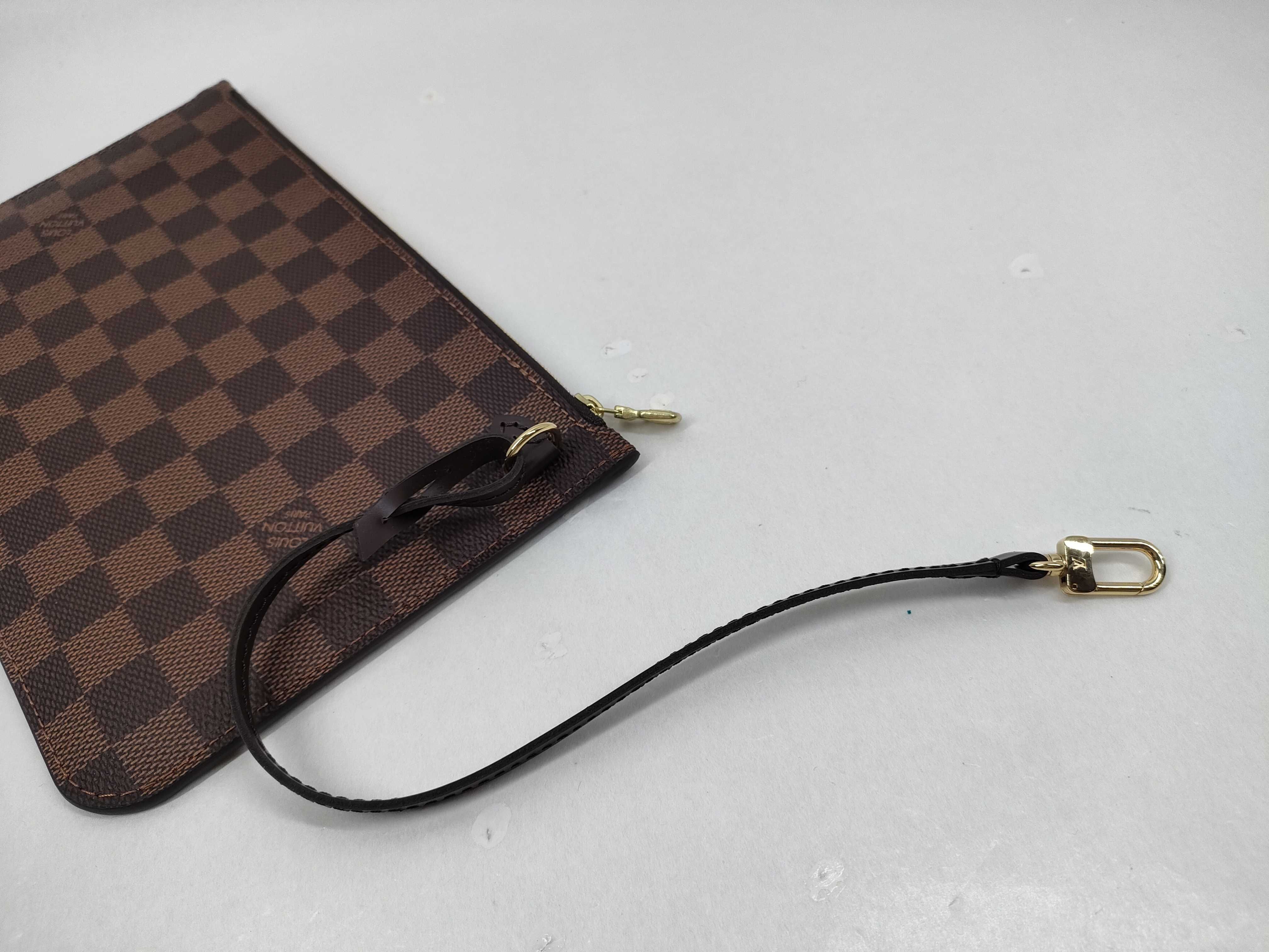 【水曜終了】(10218_0009)LOUIS VUITTON ダミエ ネヴァーフル ポーチ ポーチ