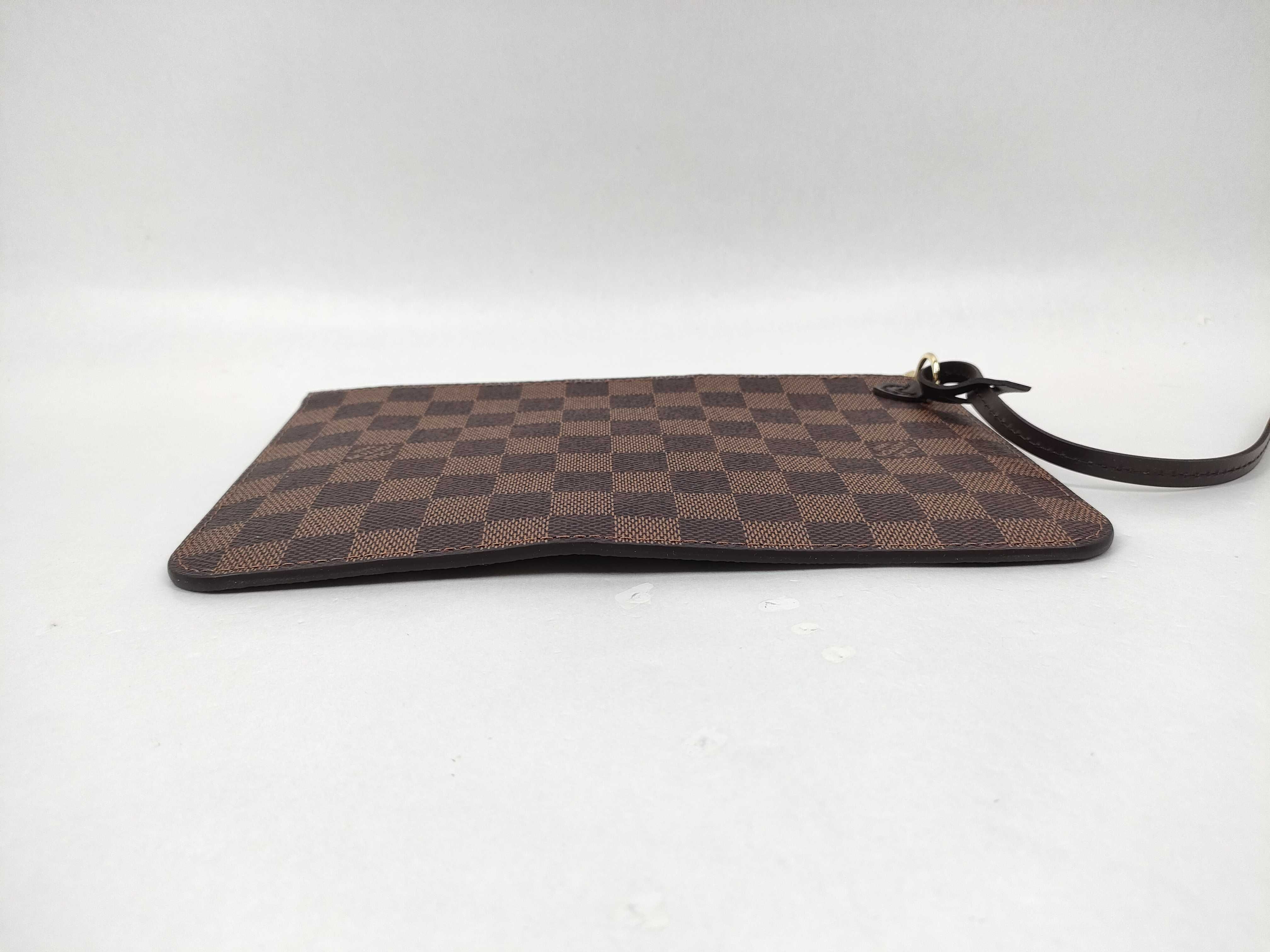 【水曜終了】(10218_0009)LOUIS VUITTON ダミエ ネヴァーフル ポーチ ポーチ