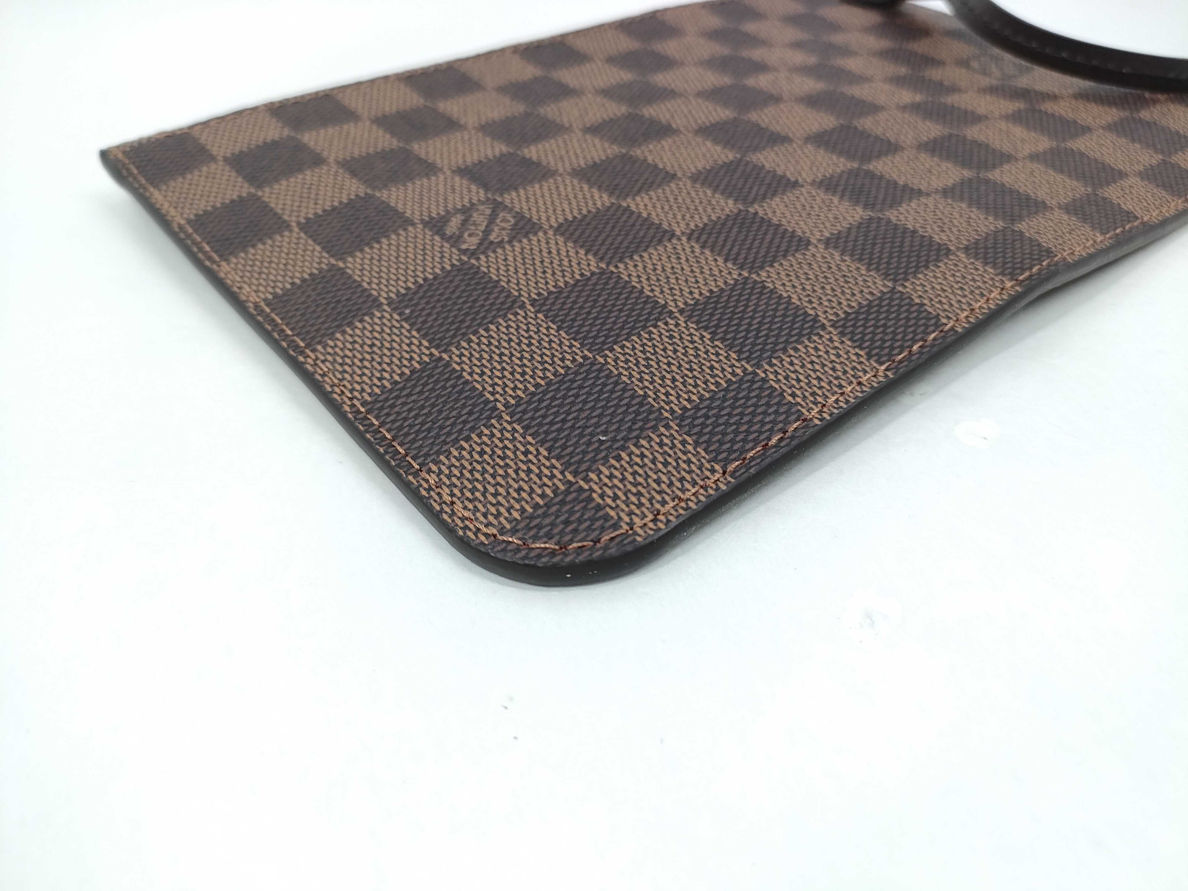 【水曜終了】(10218_0009)LOUIS VUITTON ダミエ ネヴァーフル ポーチ ポーチ